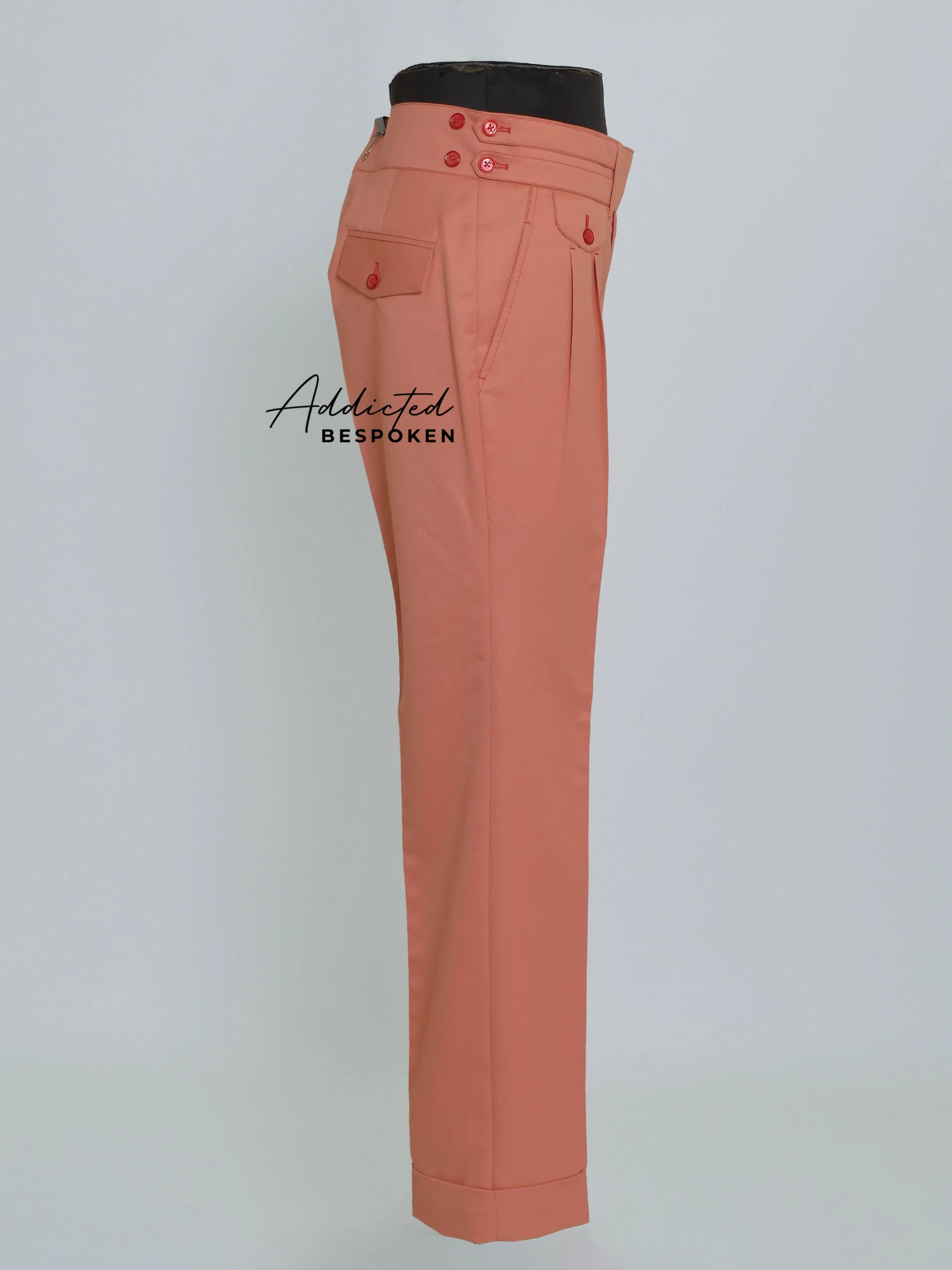 Pleated Gurkha Trousers - Image 3