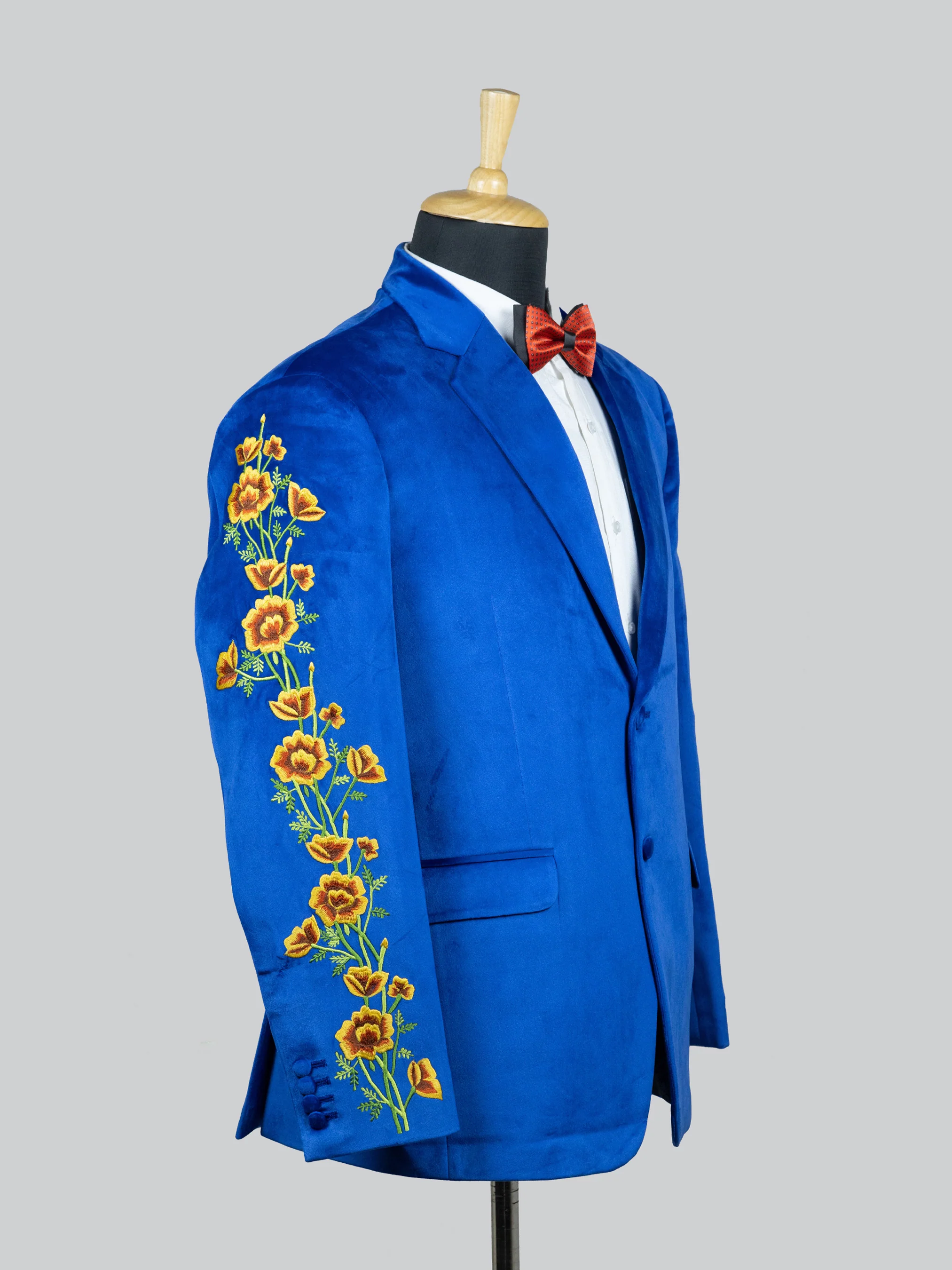 Poppy Sunrise Tailored Pantsuit - Image 3