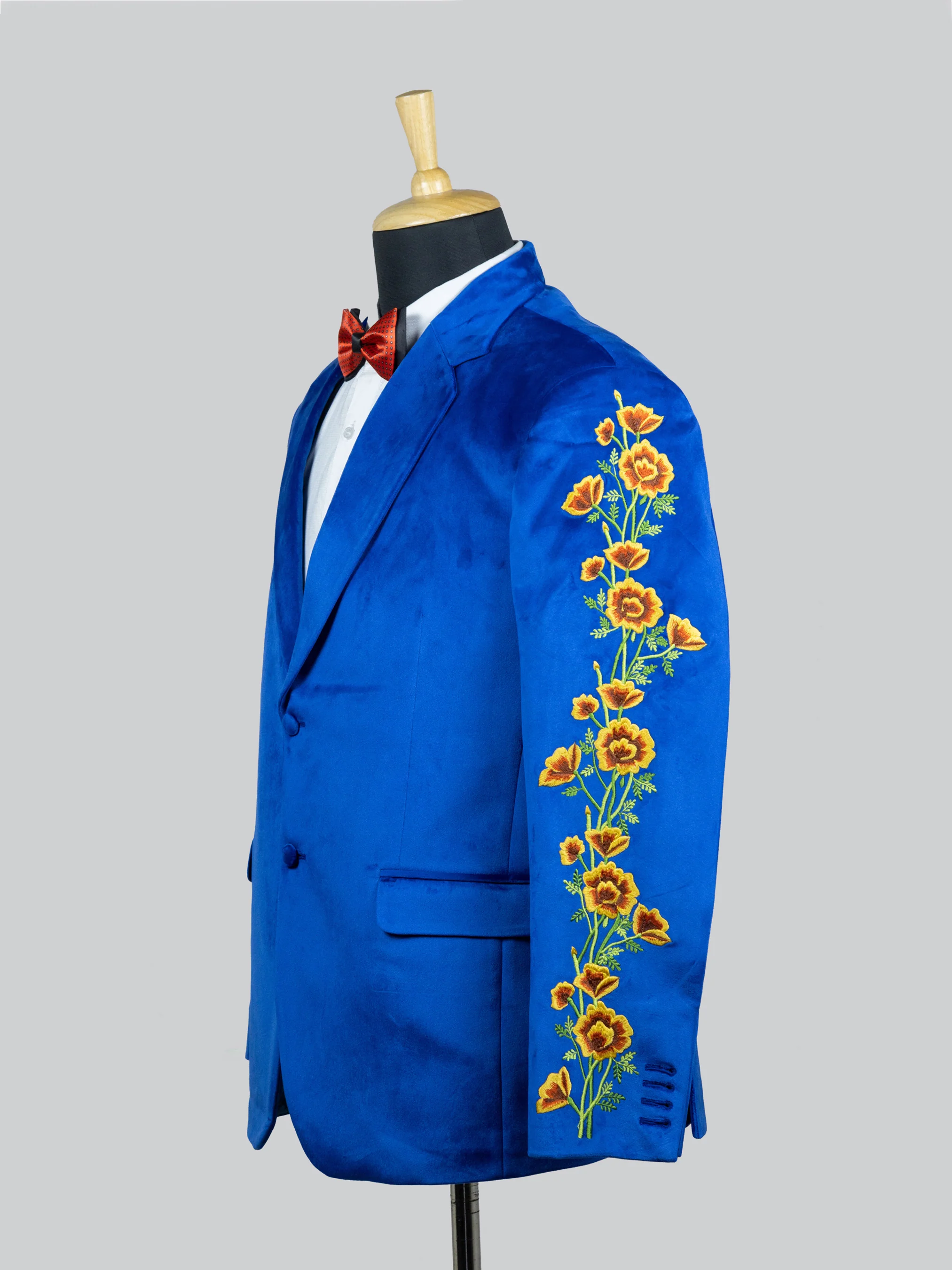 Poppy Sunrise Tailored Pantsuit - Image 4