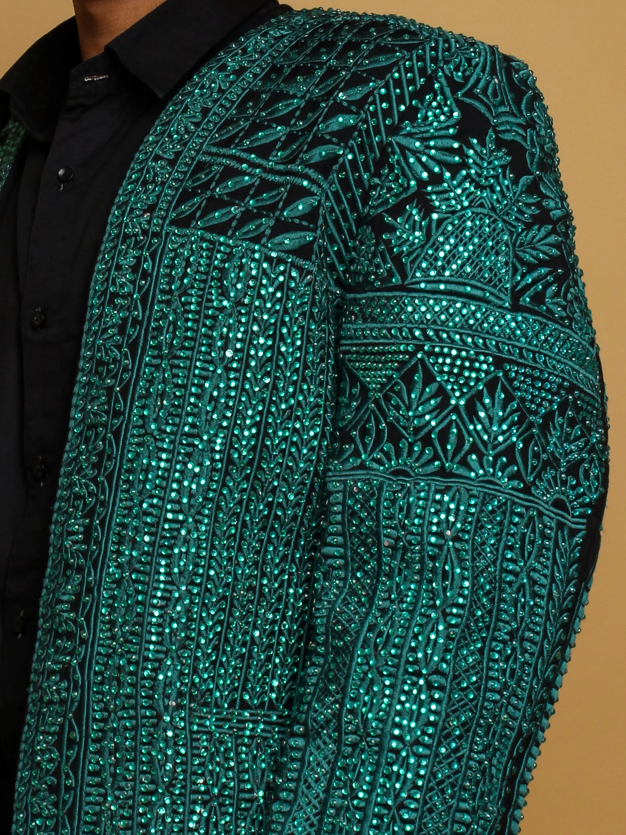 Premium Vintage Embellished Blazer - Image 6