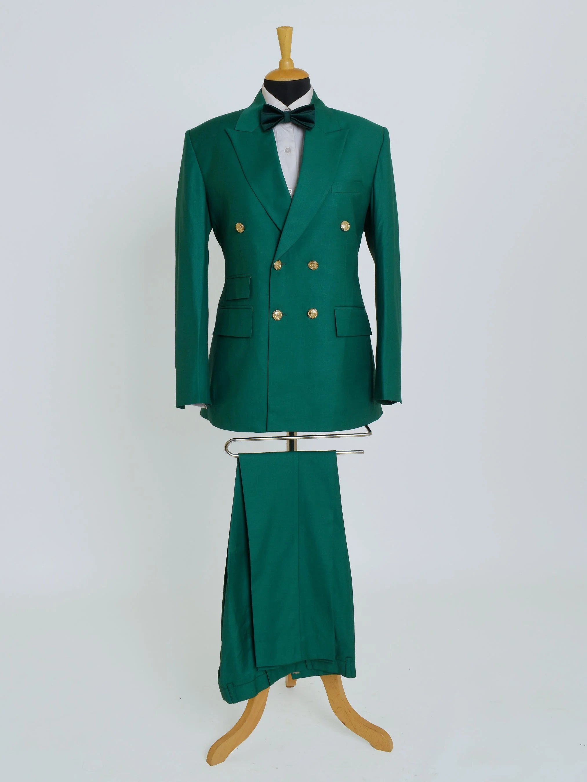 Regal Evergreen Attire