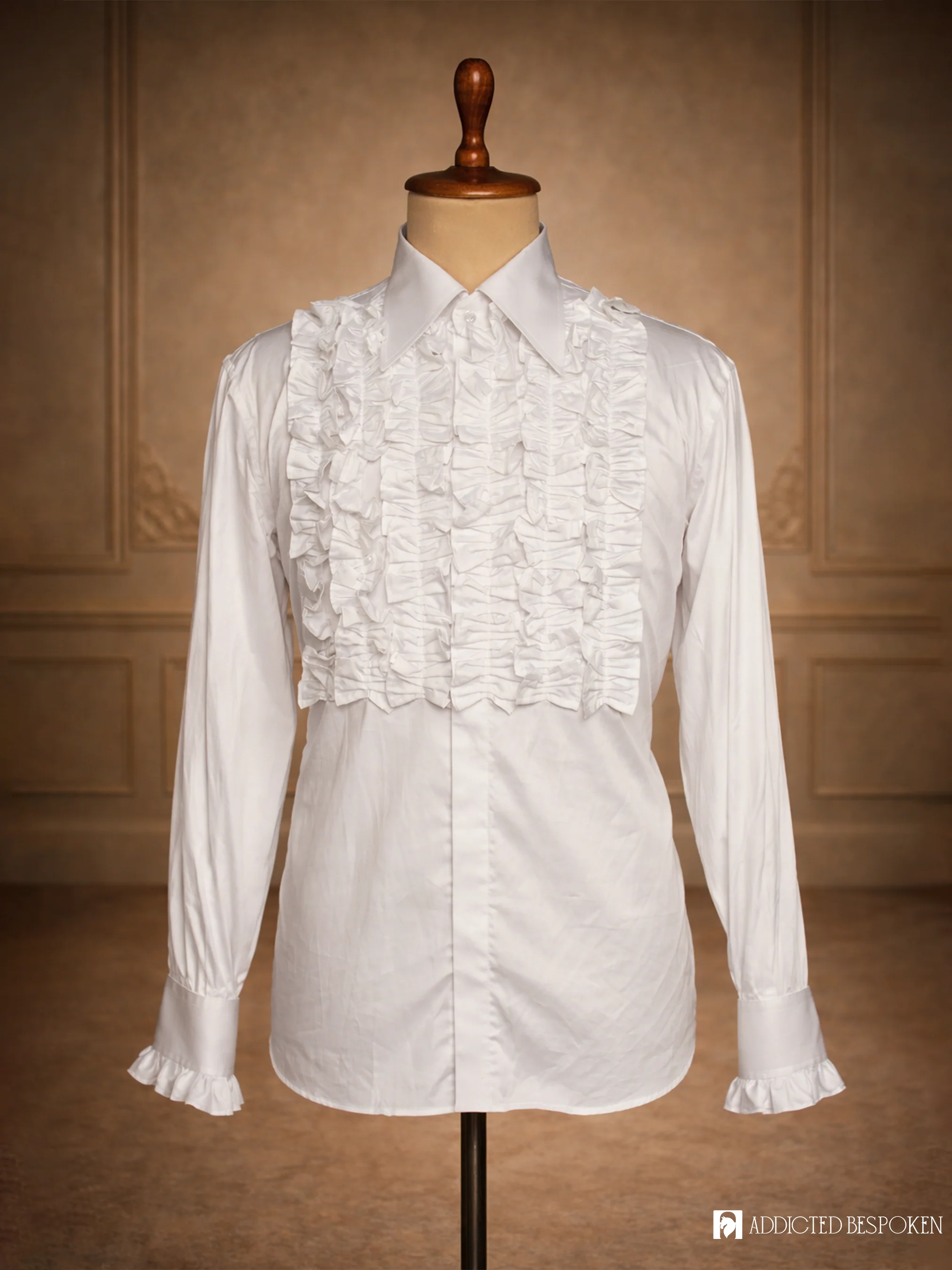 Regal Rococo Embroidered Suit - Image 5