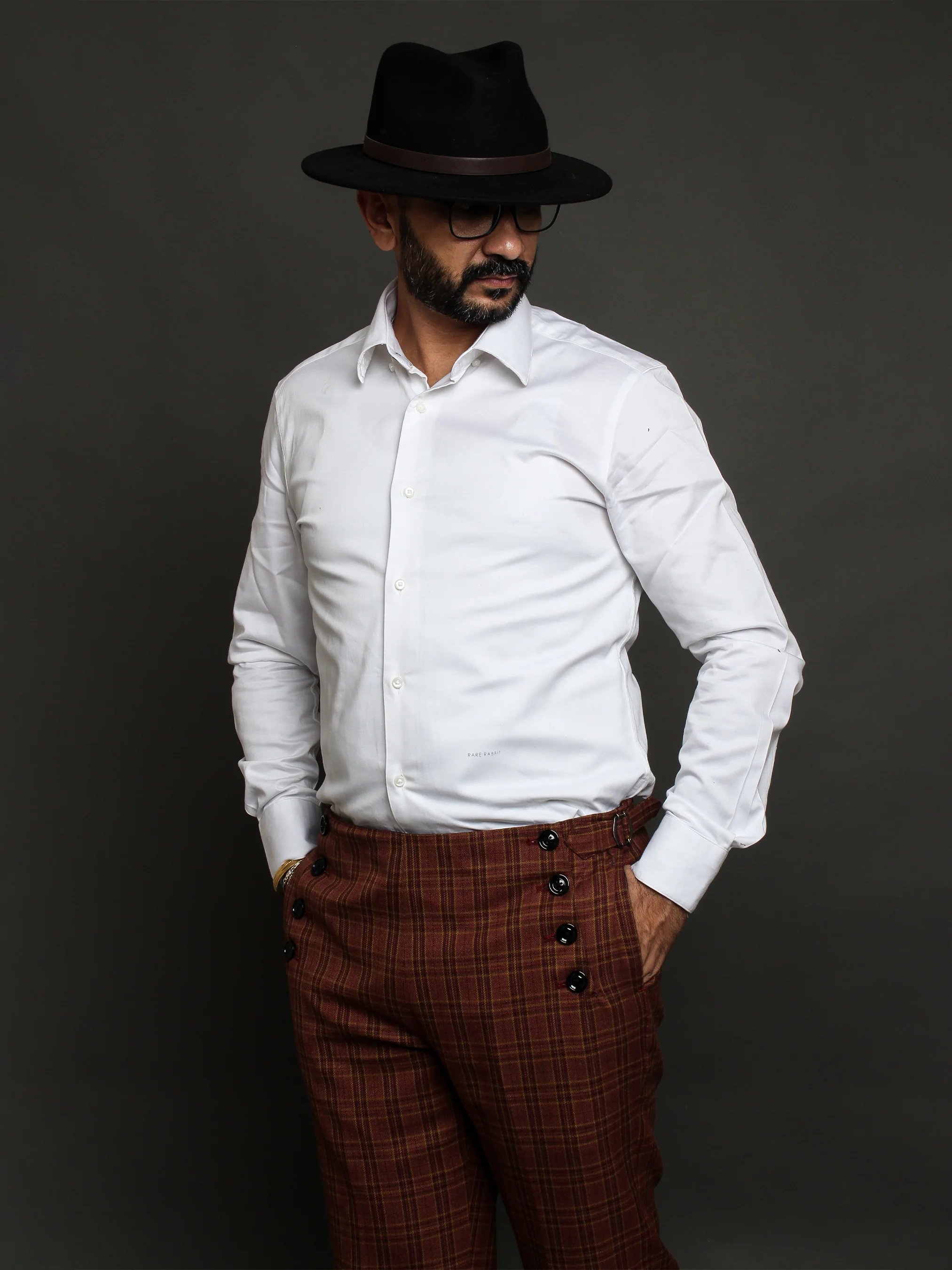 Retro Check Pants - Image 3