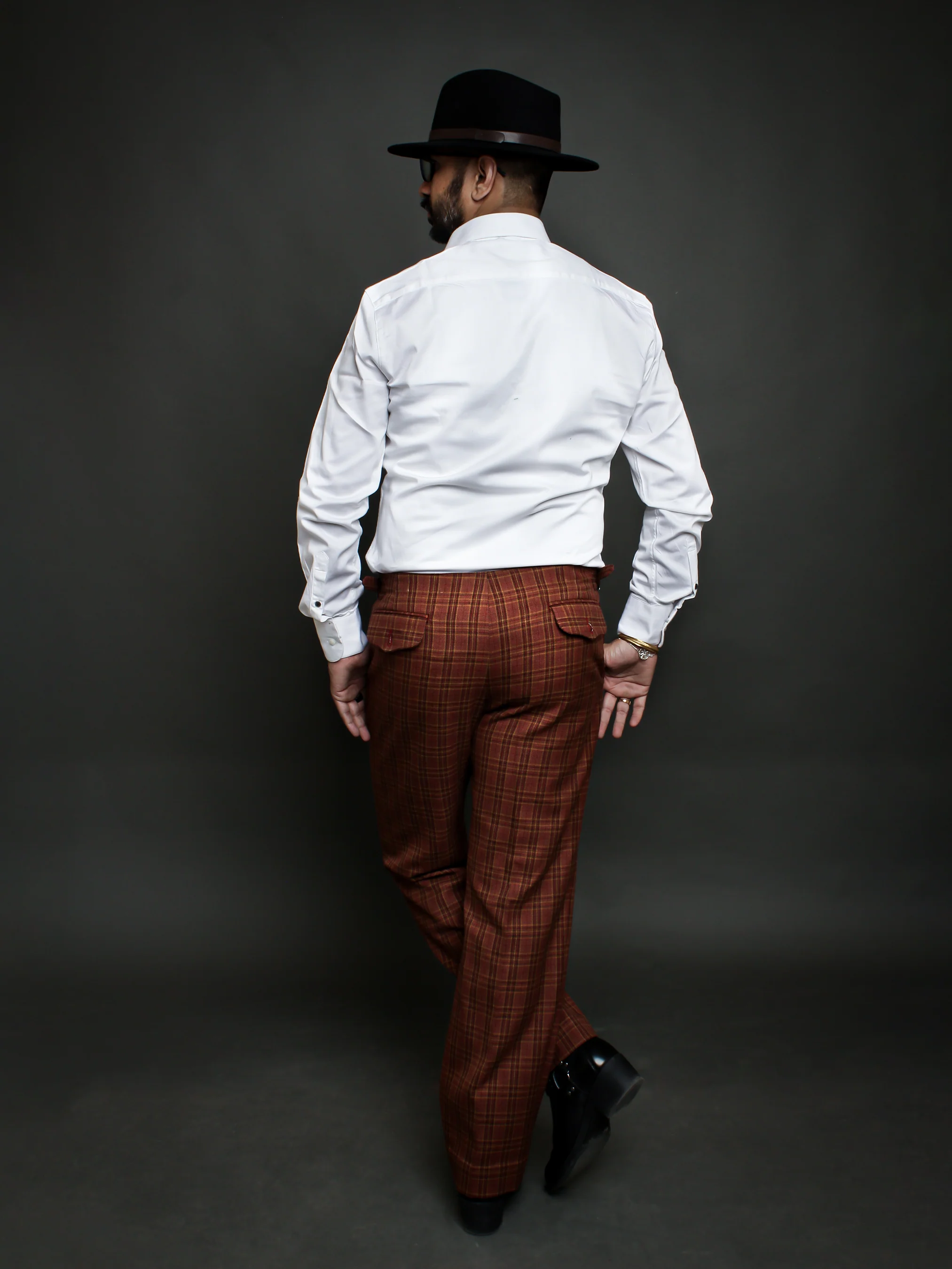Retro Check Pants - Image 4