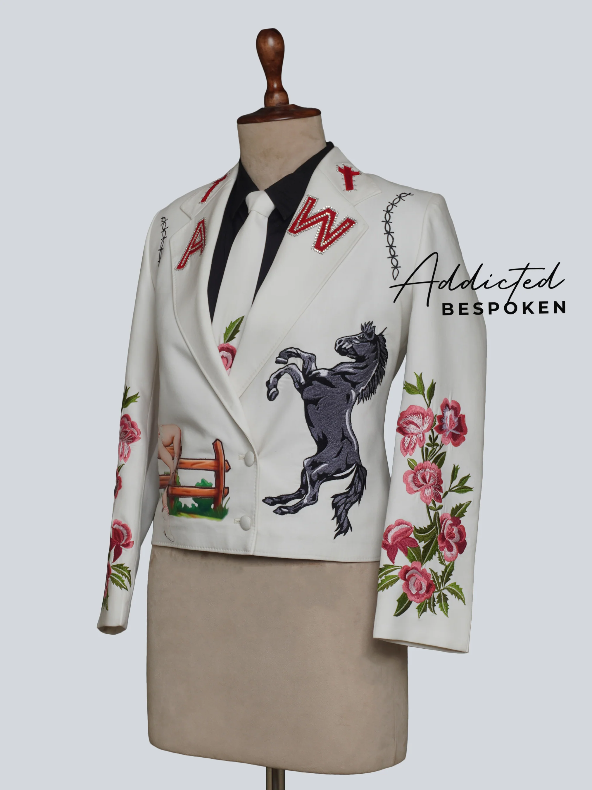 Rock Cowgirl Embroidered Suit - Image 4