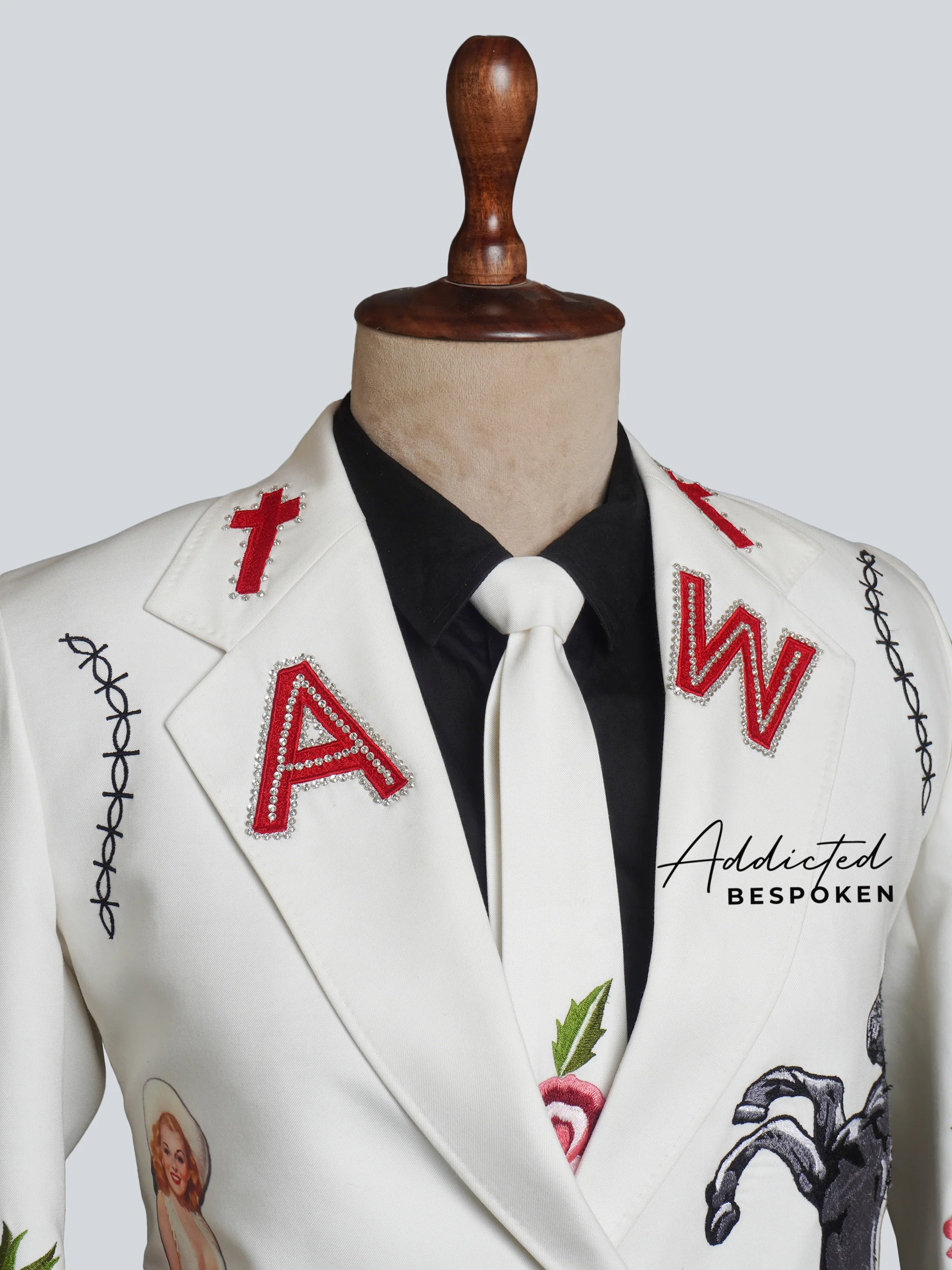 Rock Cowgirl Embroidered Suit - Image 5