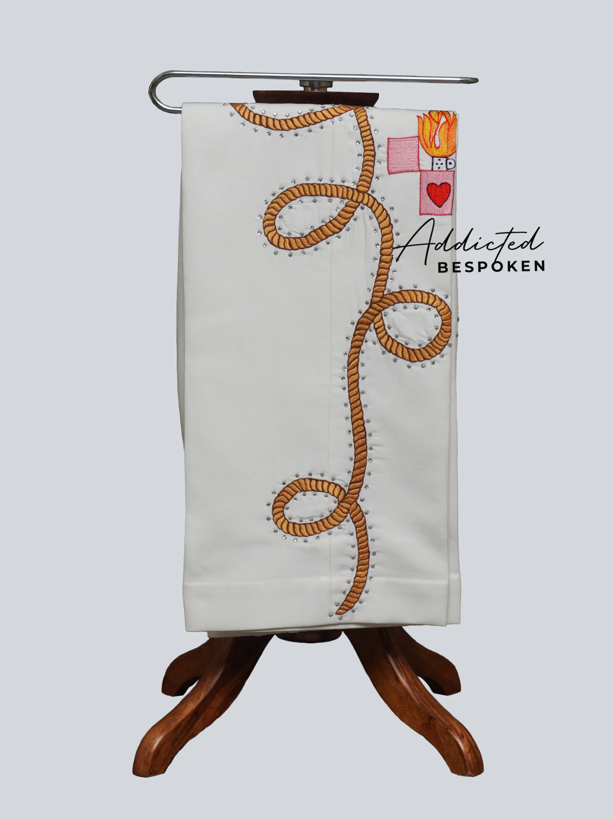 Rock Cowgirl Embroidered Suit - Image 8