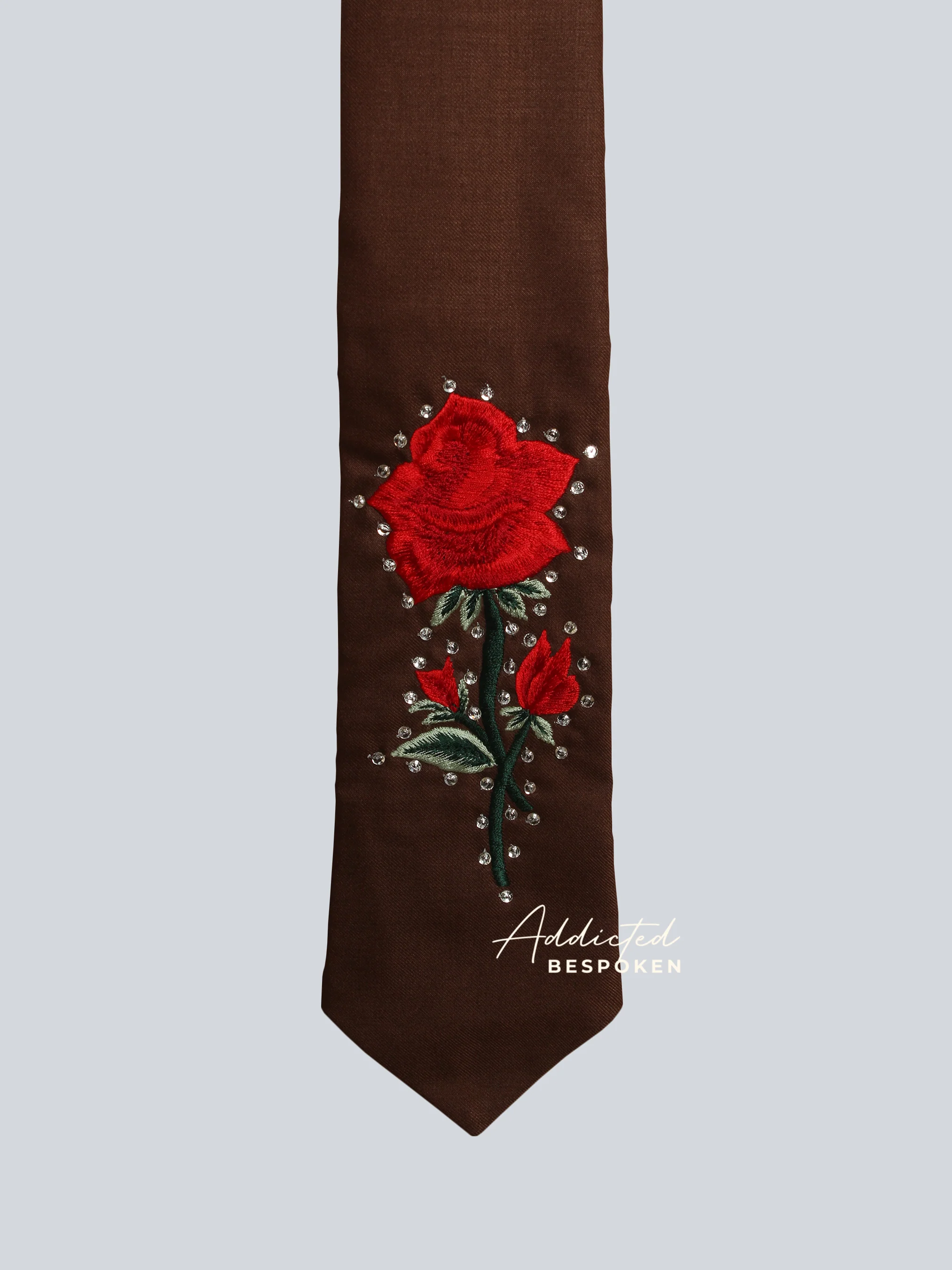 Rose-Embellished Elegance Suit - Image 7