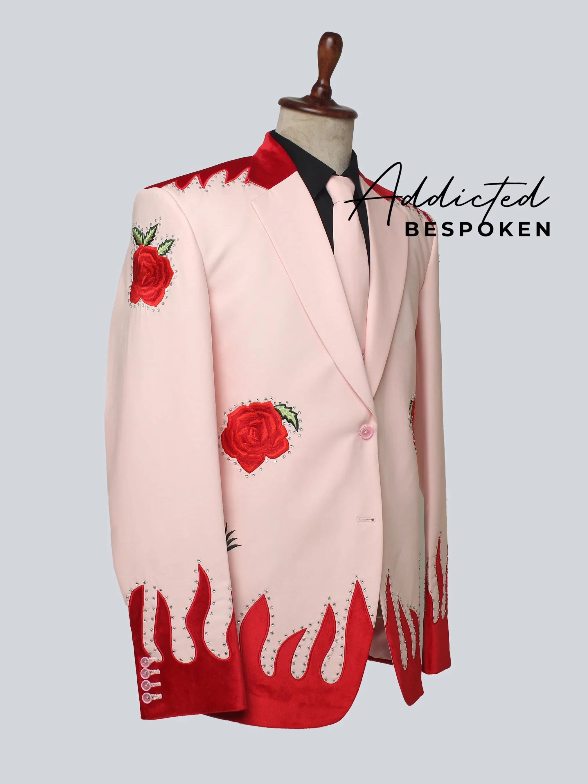 Rose Embroidered Ensemble - Image 3