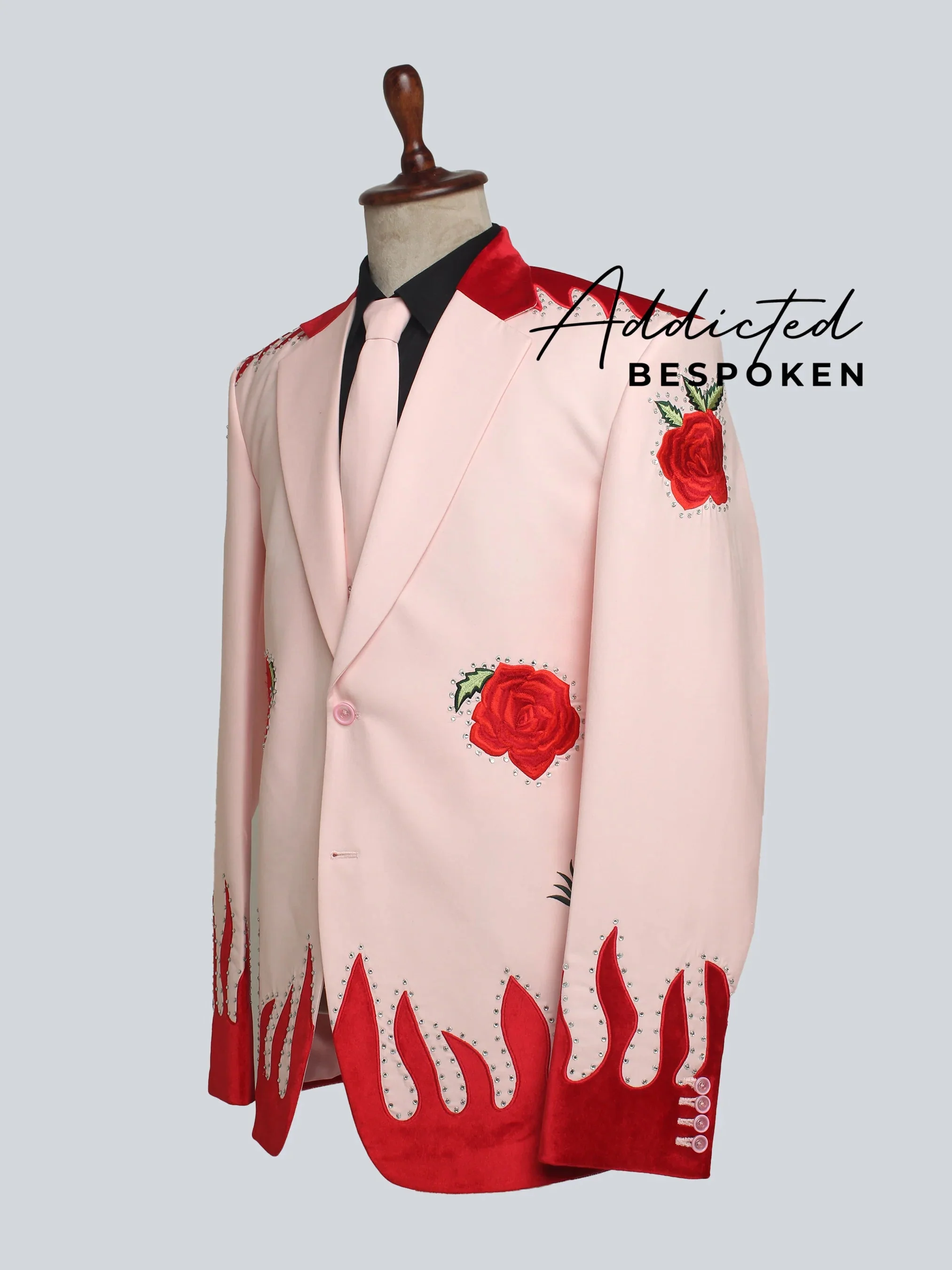Rose Embroidered Ensemble - Image 4