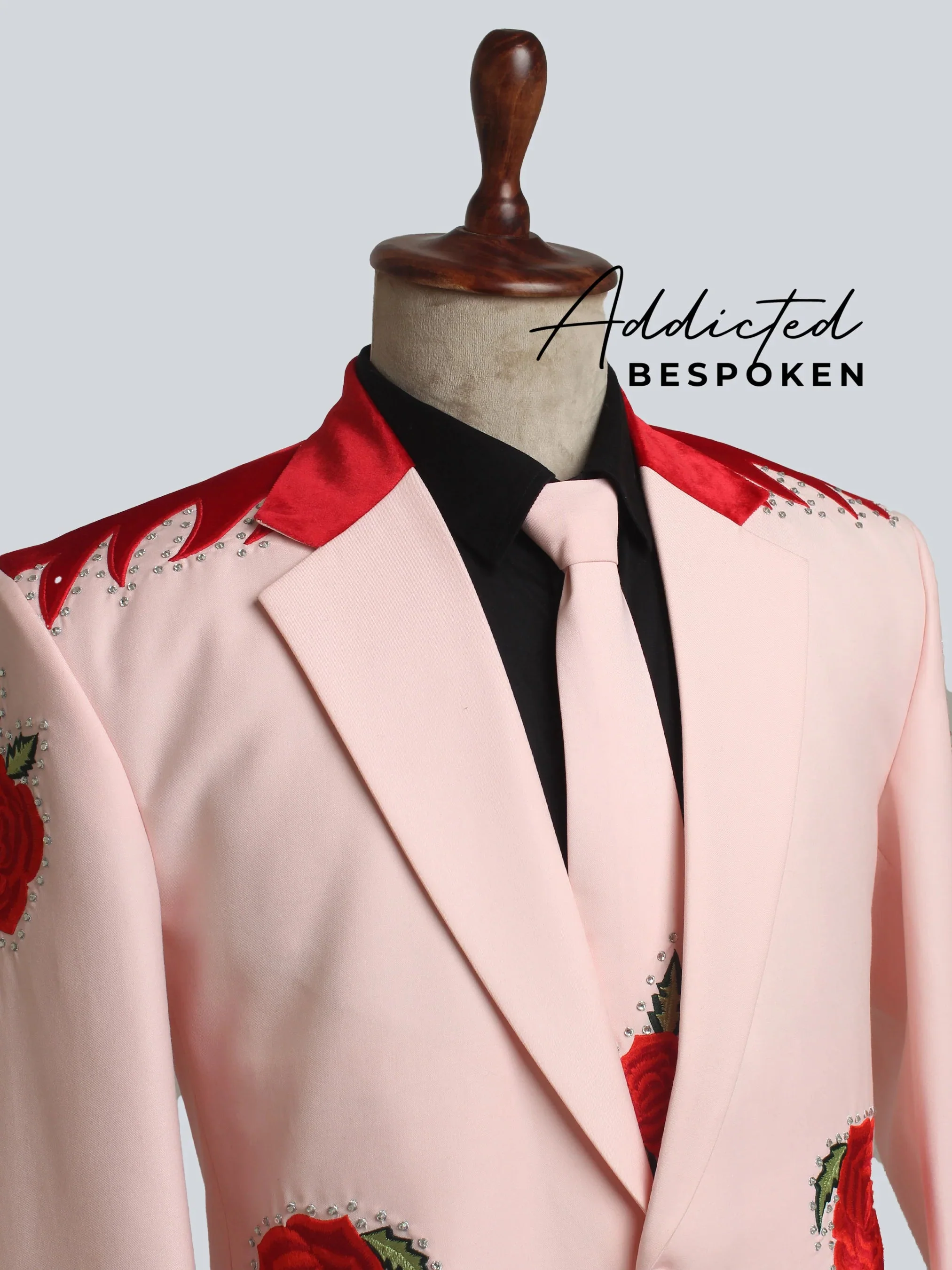 Rose Embroidered Ensemble - Image 7