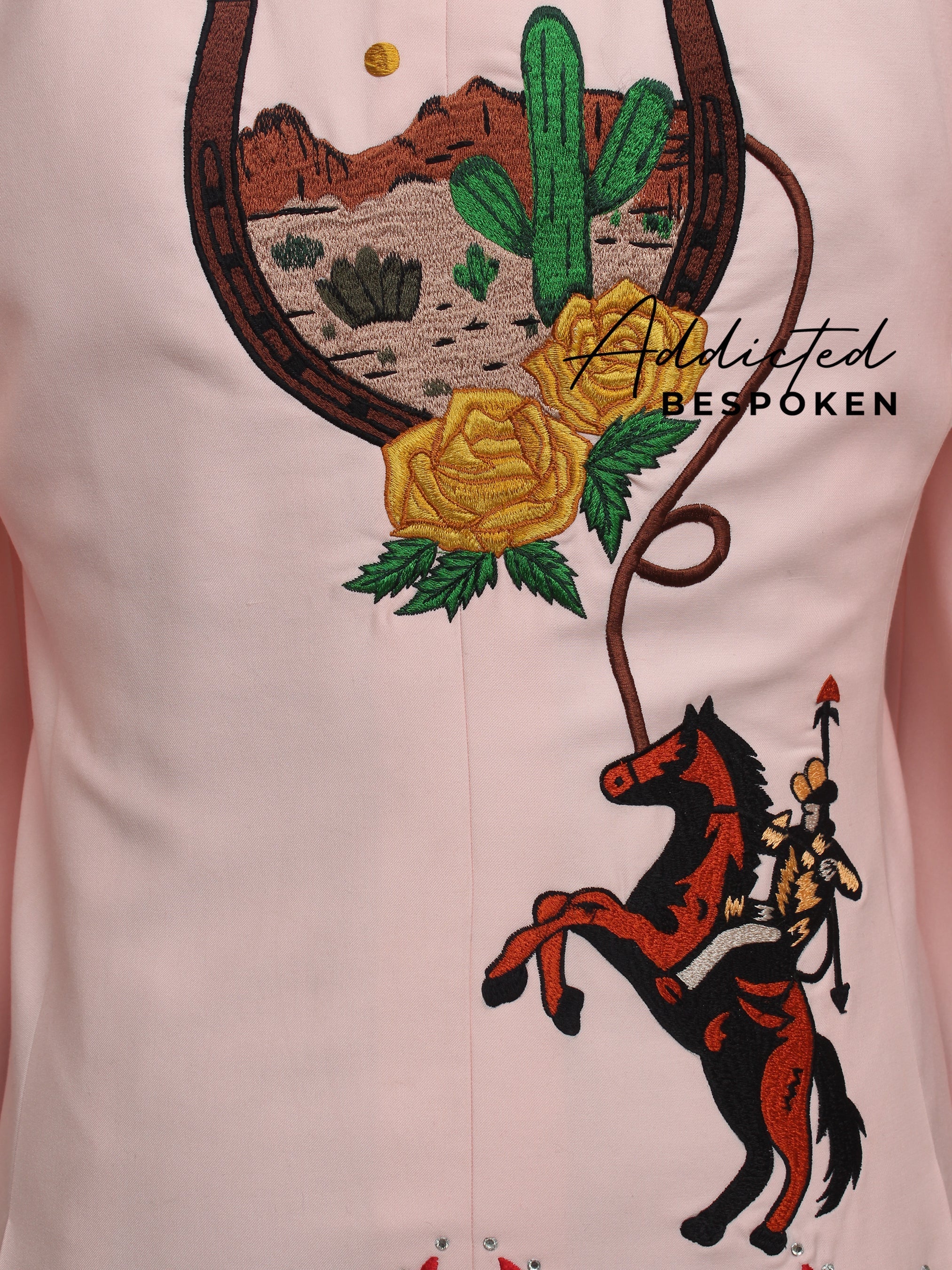 Rose Embroidered Ensemble - Image 9