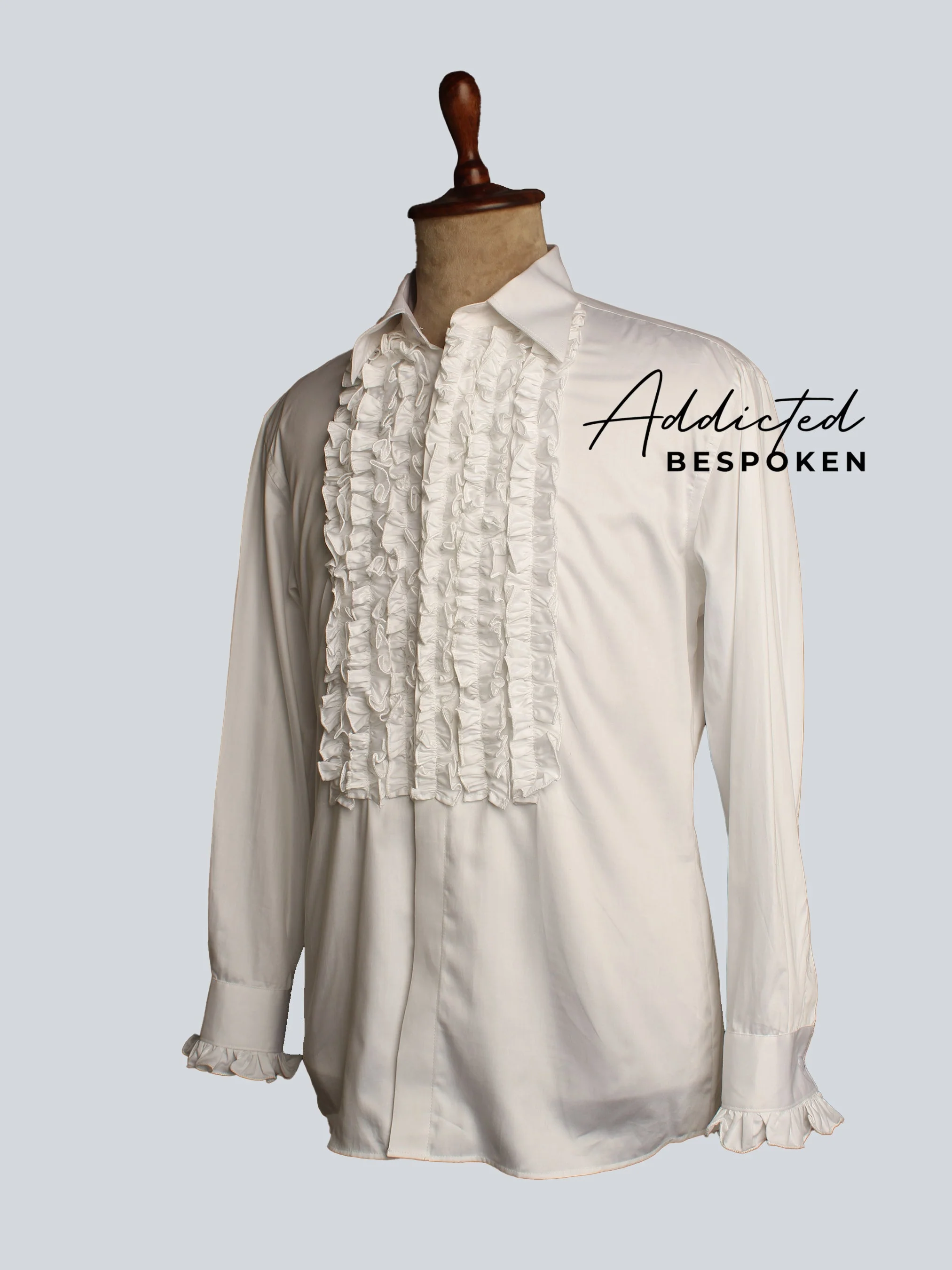Ruffle Victorian Cosplay Shirt - Image 3