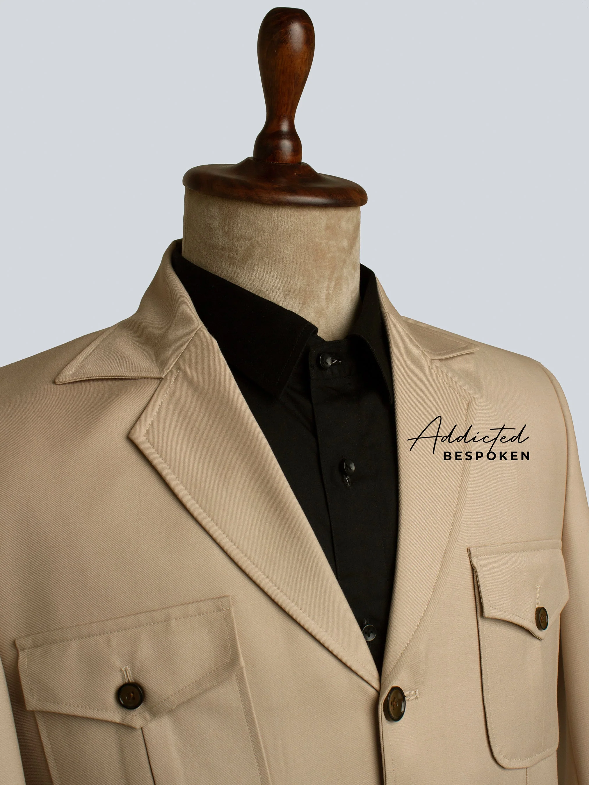Safari Inspired Belt Suit - Image 4