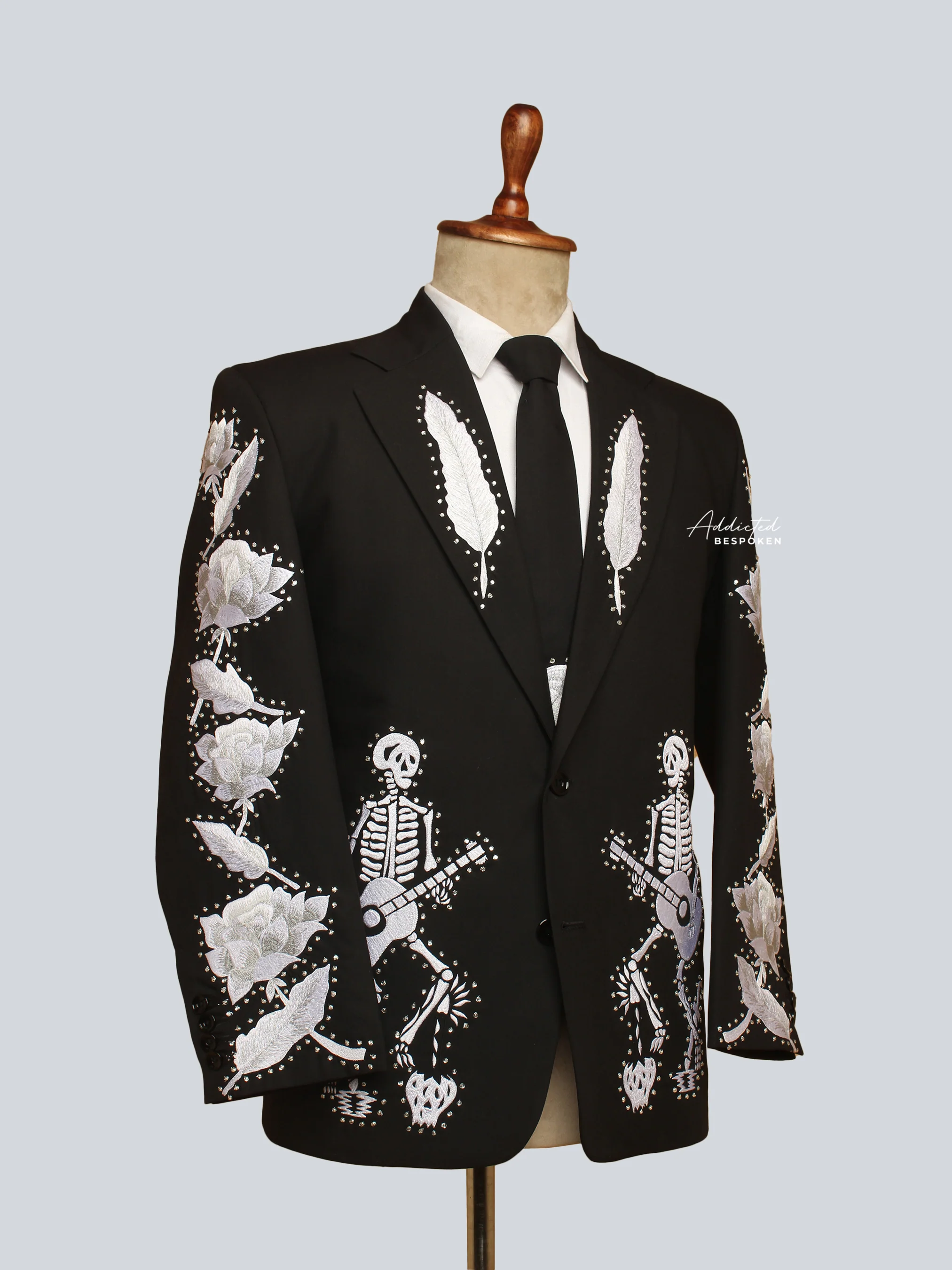 Skeleton Floral Western Suit - Image 3
