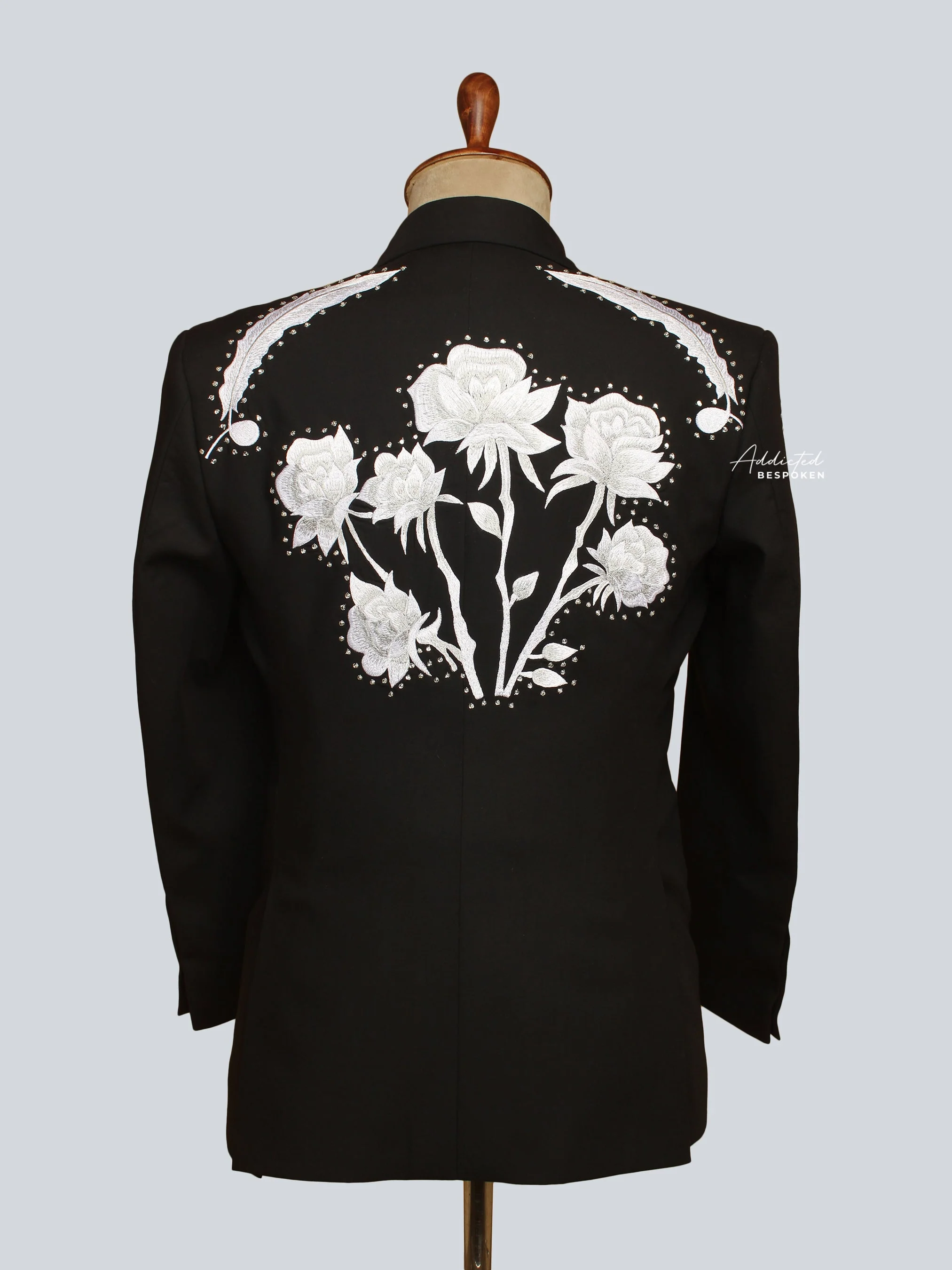 Skeleton Floral Western Suit - Image 6