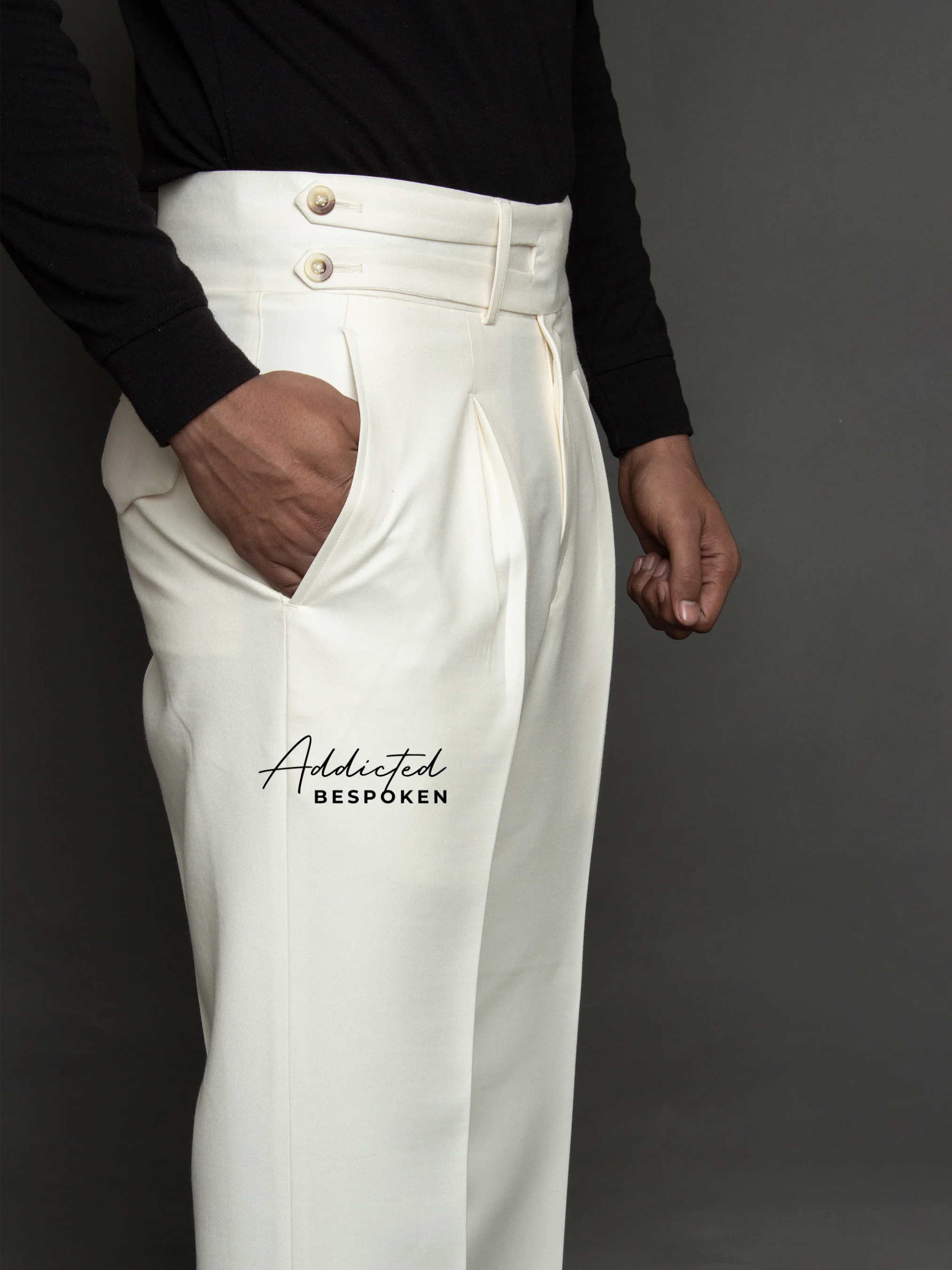 Sleek Casual Trousers - Image 3