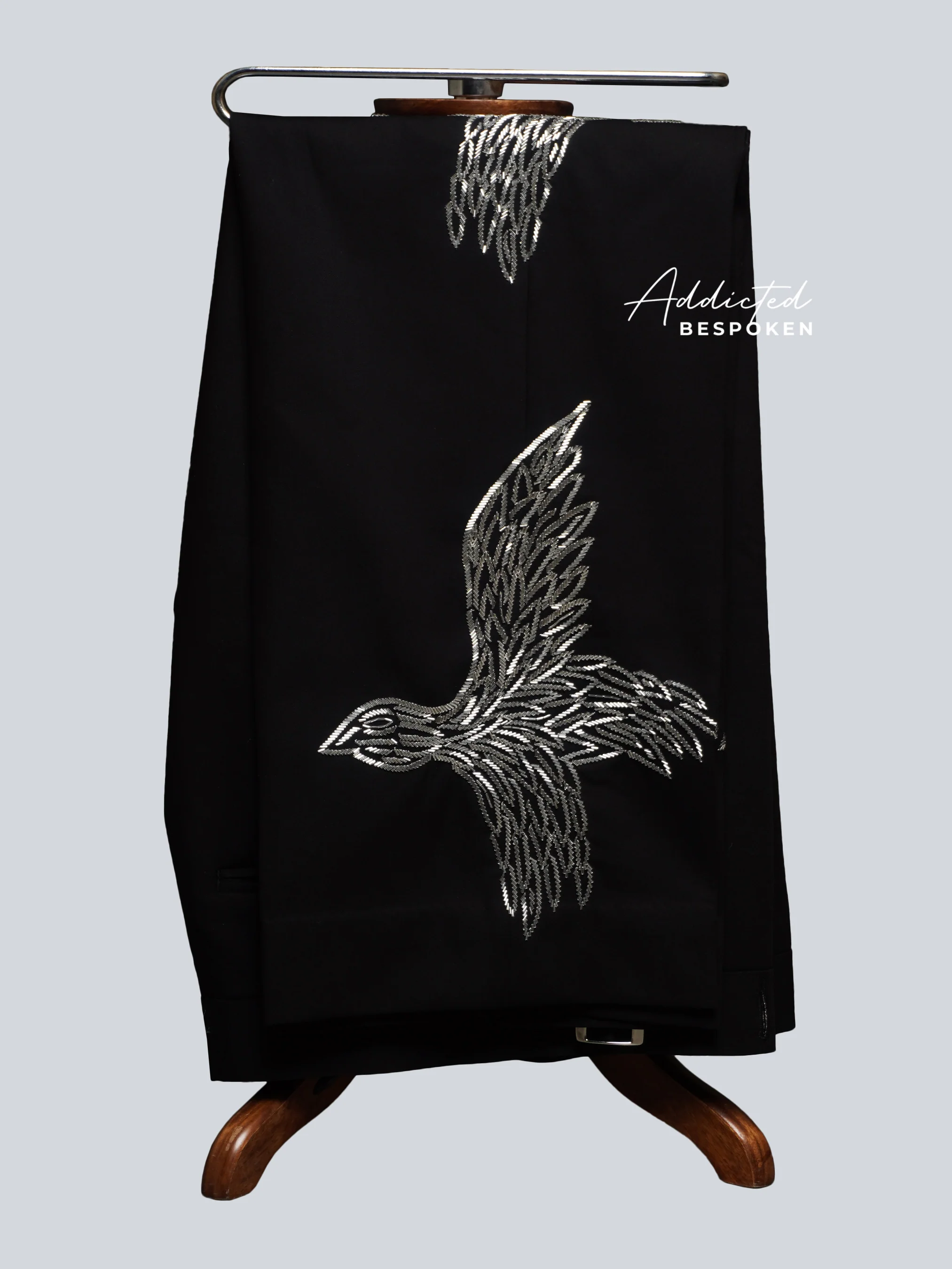 Soaring Elegance Embroidered Suit - Image 8