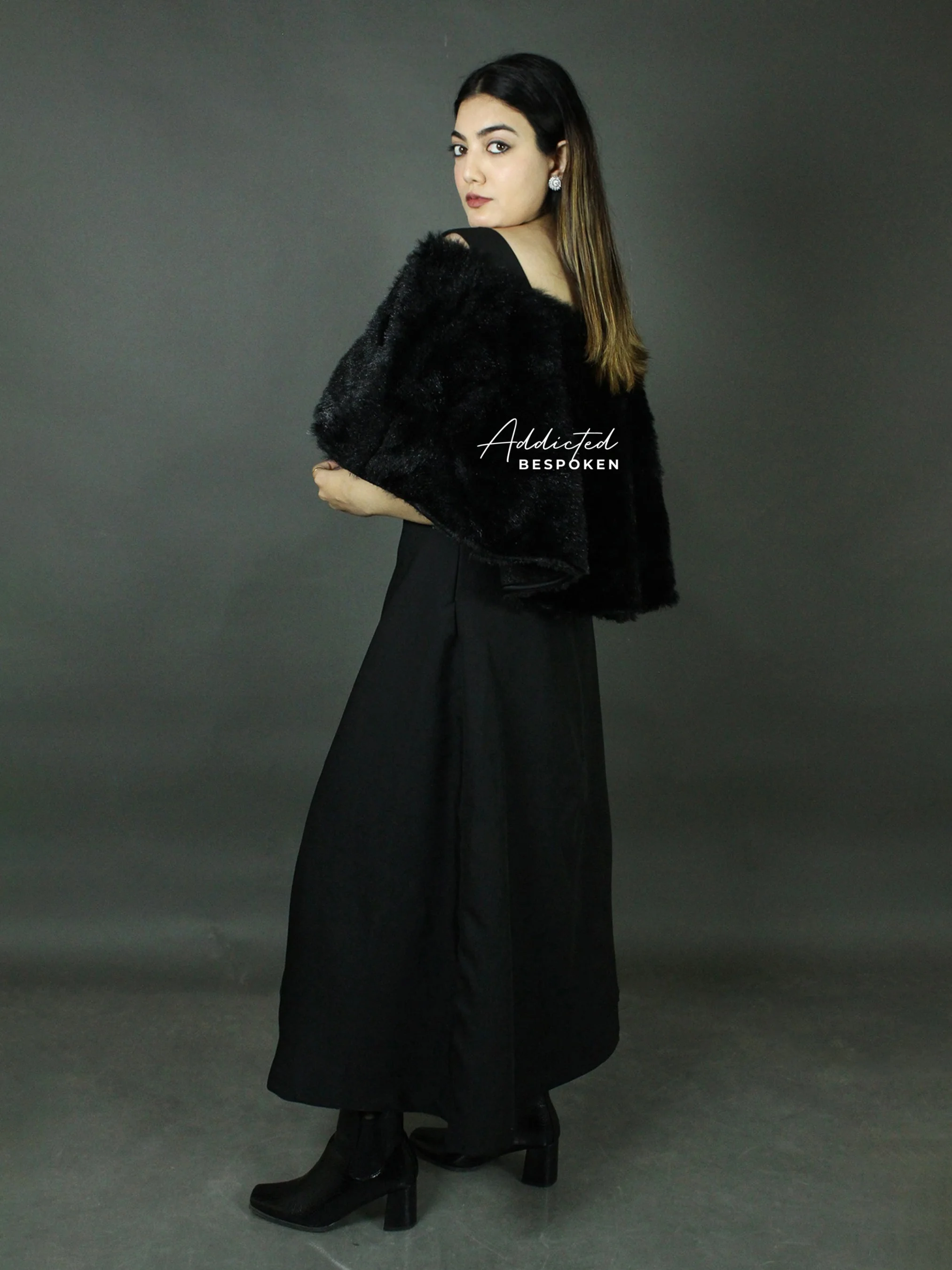 Sophisticated Draped Dress - Image 4