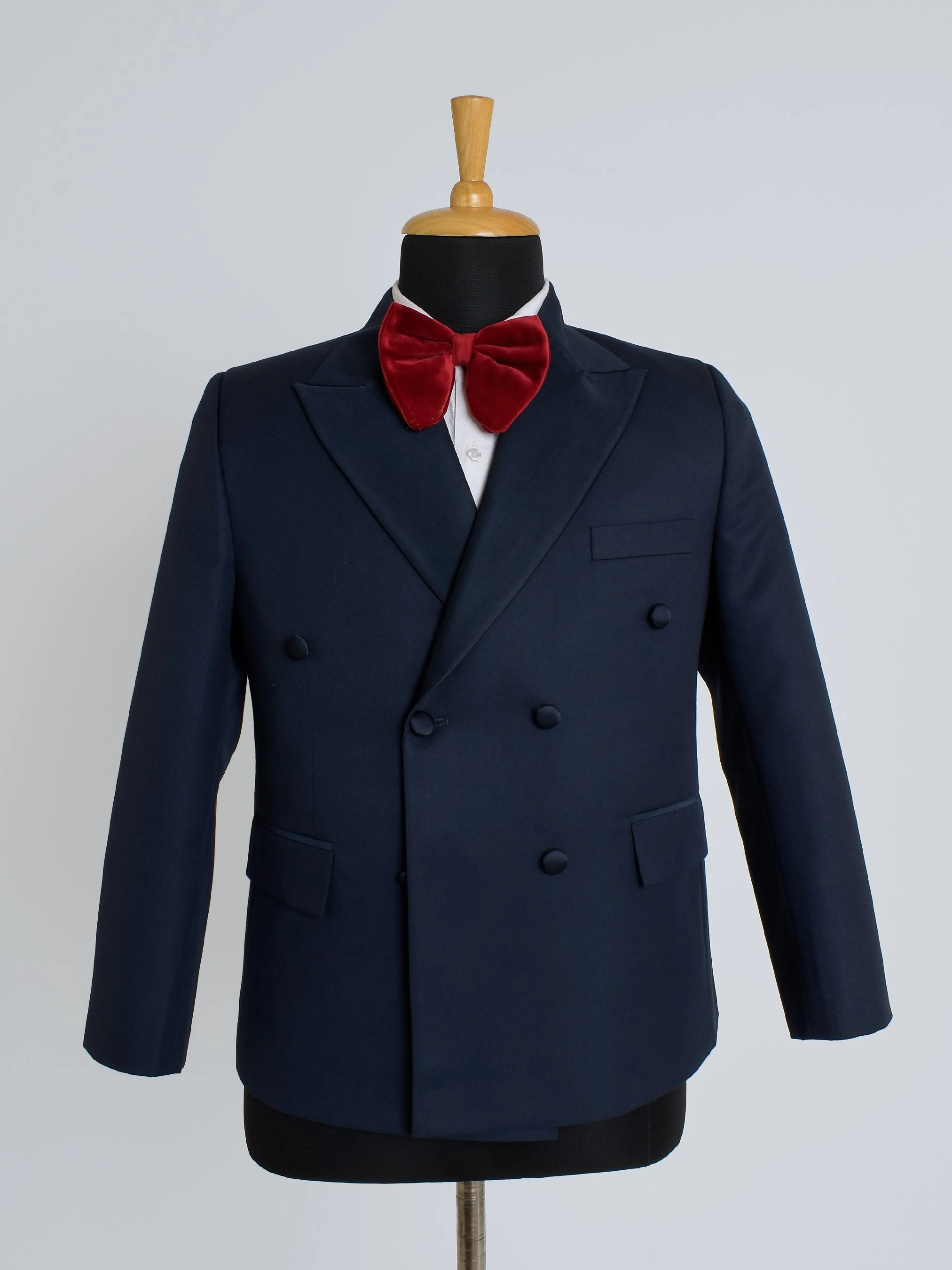 Sophisticated Sapphire Pantsuit - Image 2