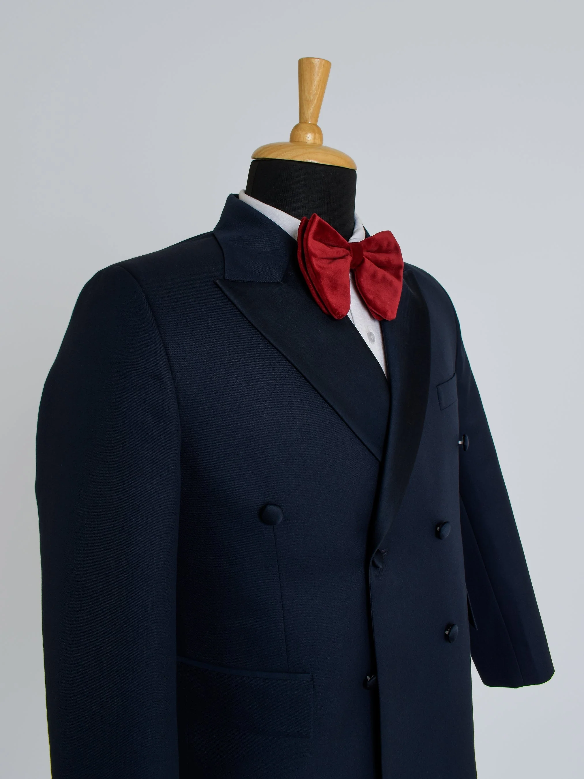 Sophisticated Sapphire Pantsuit - Image 4