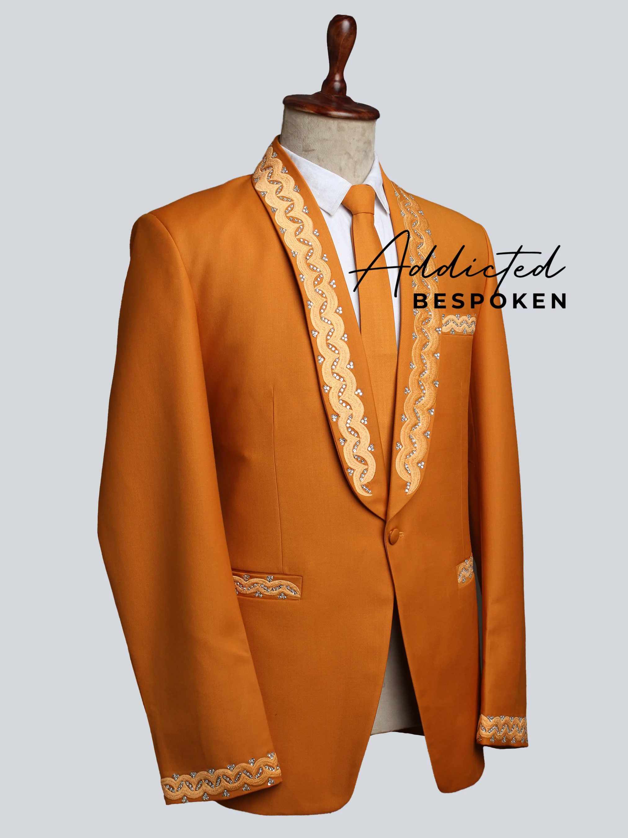 Striking Elegance Cocktail Pantsuit - Image 3