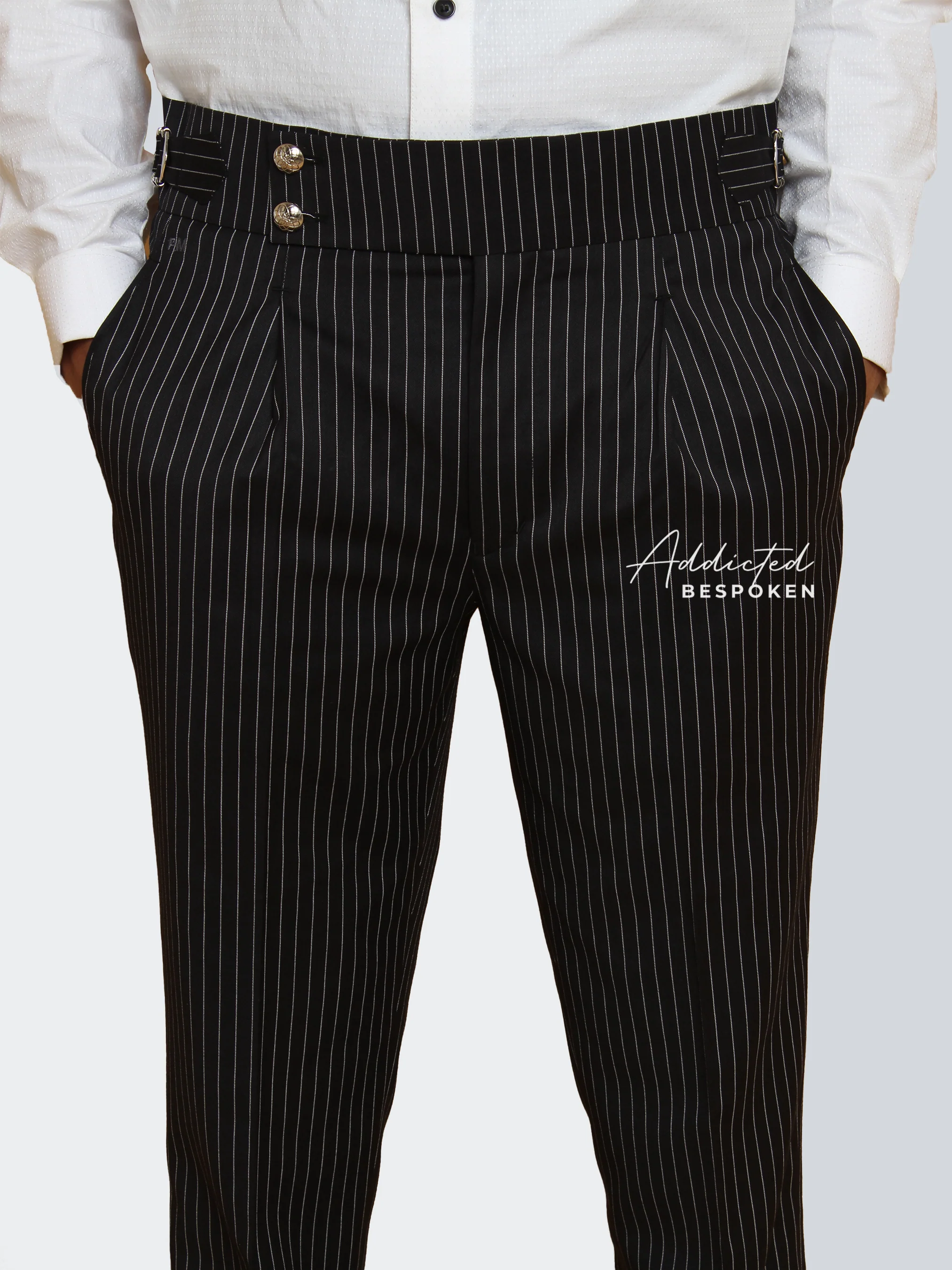 Stripe Gurkha Pants - Image 2