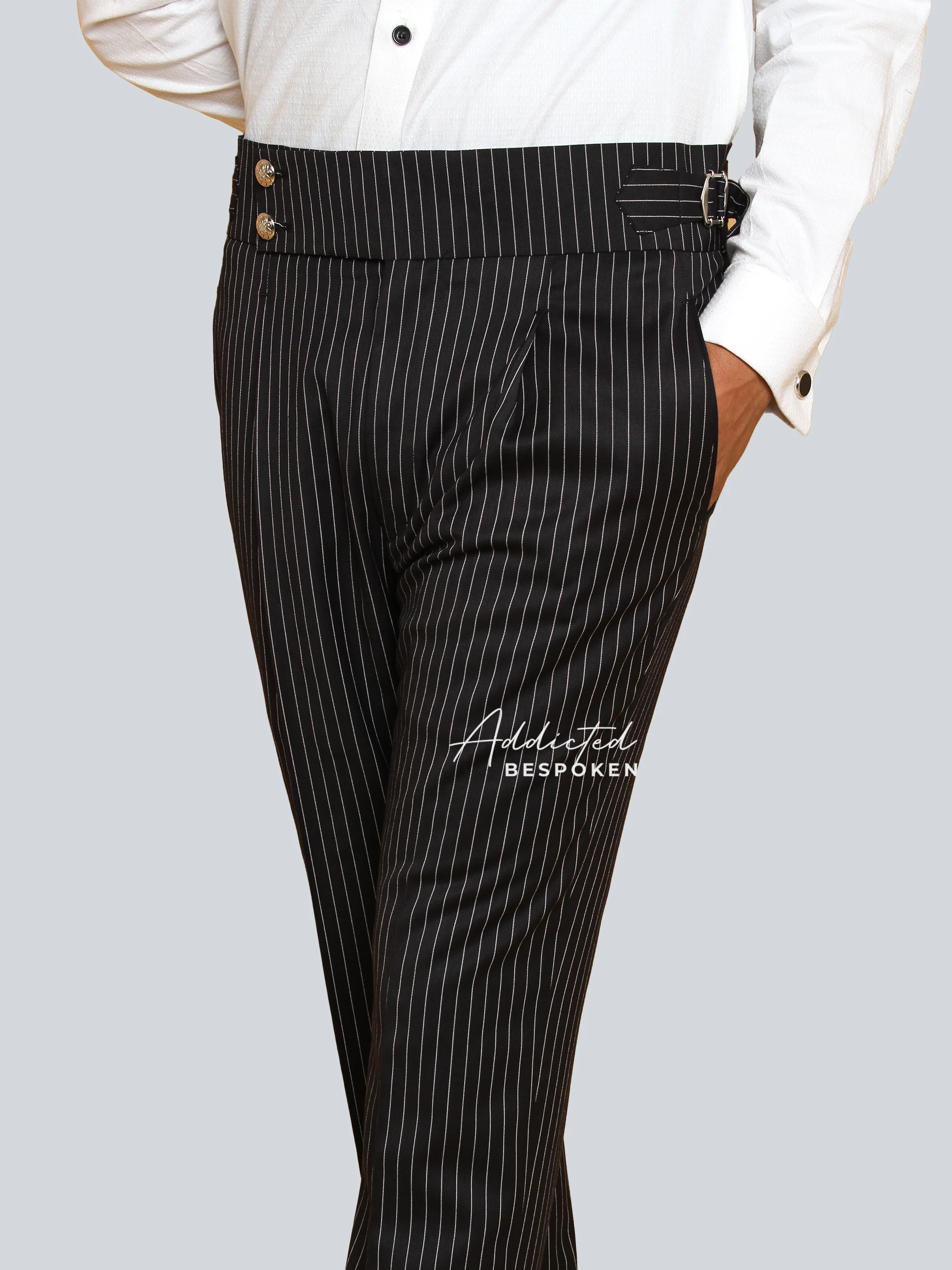 Stripe Gurkha Pants - Image 3
