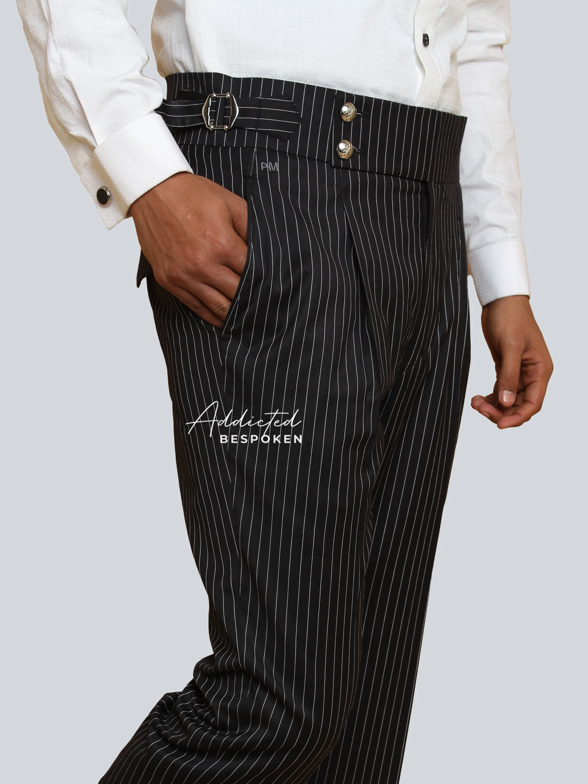 Stripe Gurkha Pants - Image 4