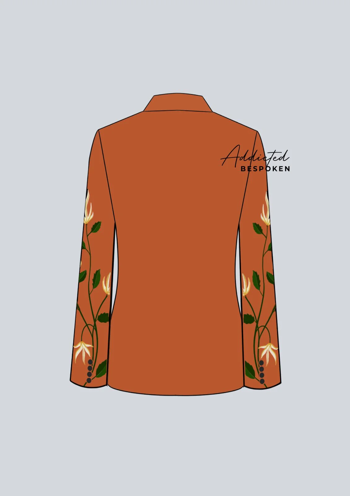 Sunrise Flower Wedding Attire - Image 4