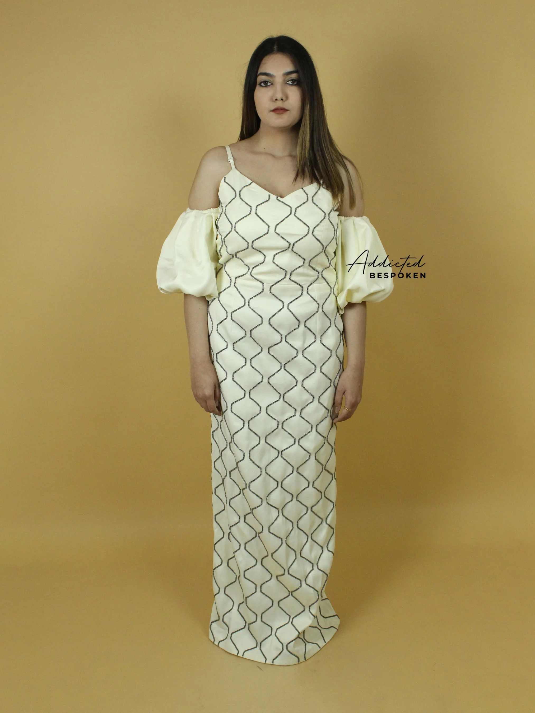 Sweetheart Embroidered Gown - Image 3