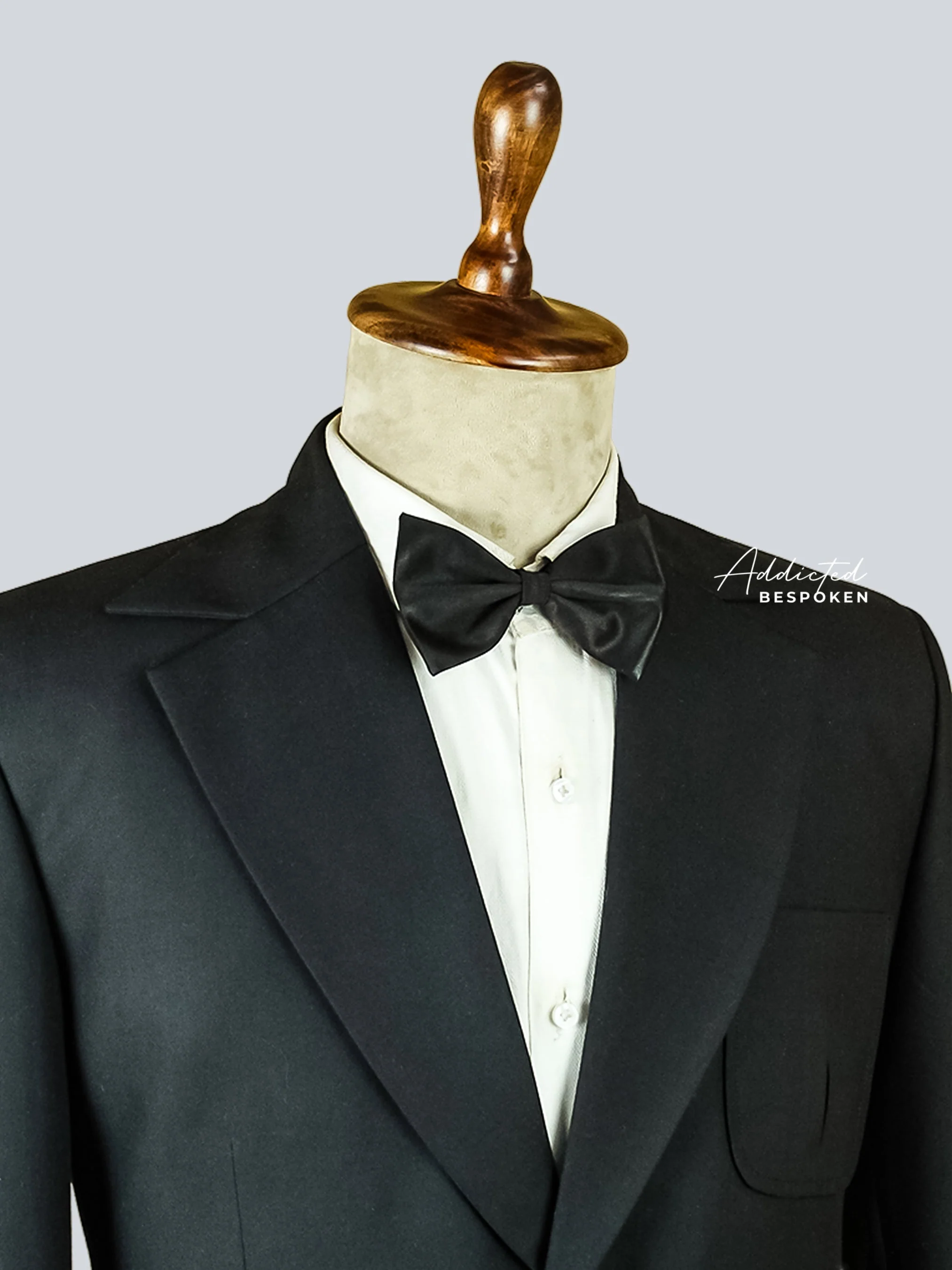 Tailored Black Cotton Safari Blazer - Image 4