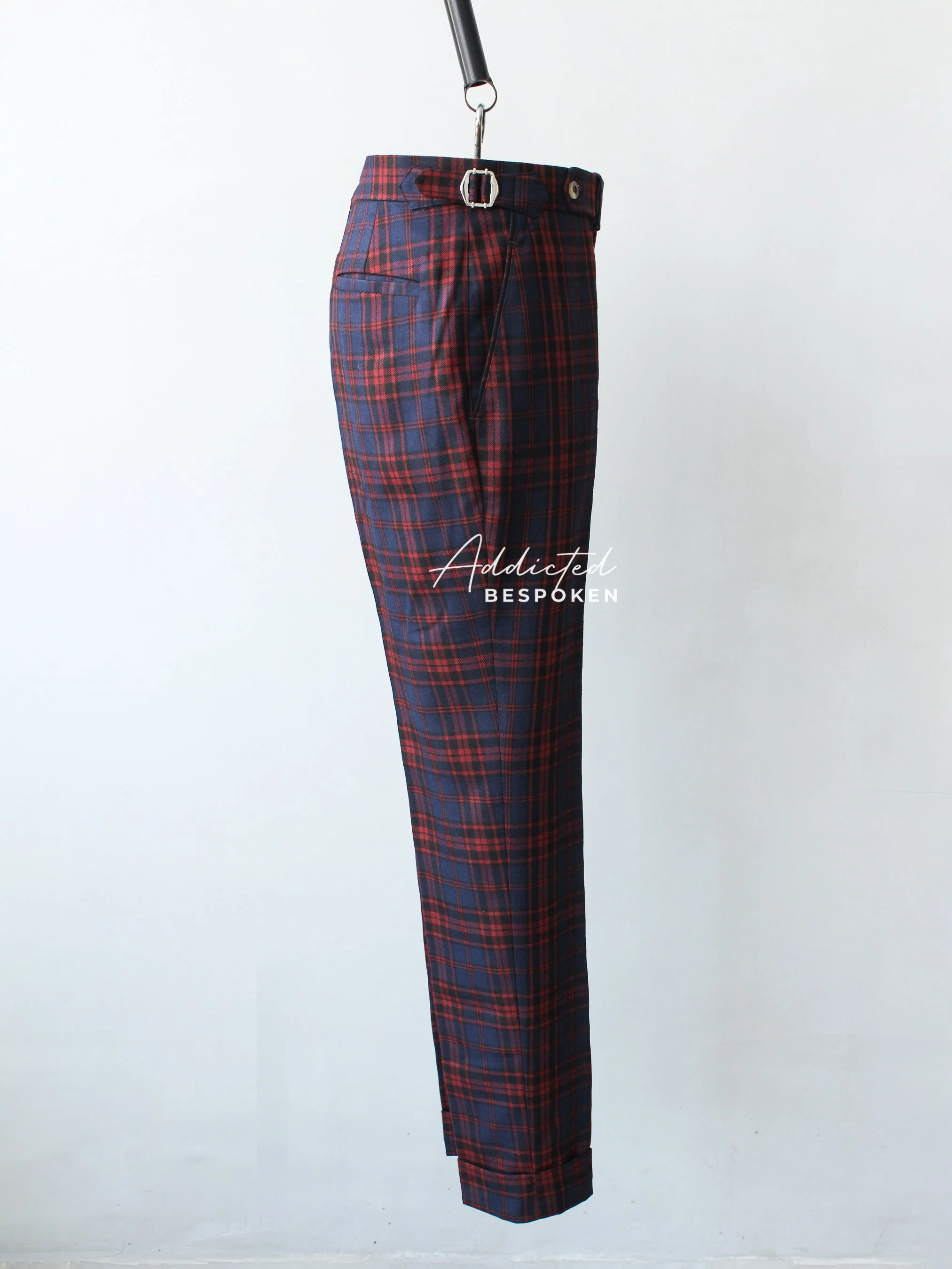 Tailored Check Gurkha Pant - Image 3