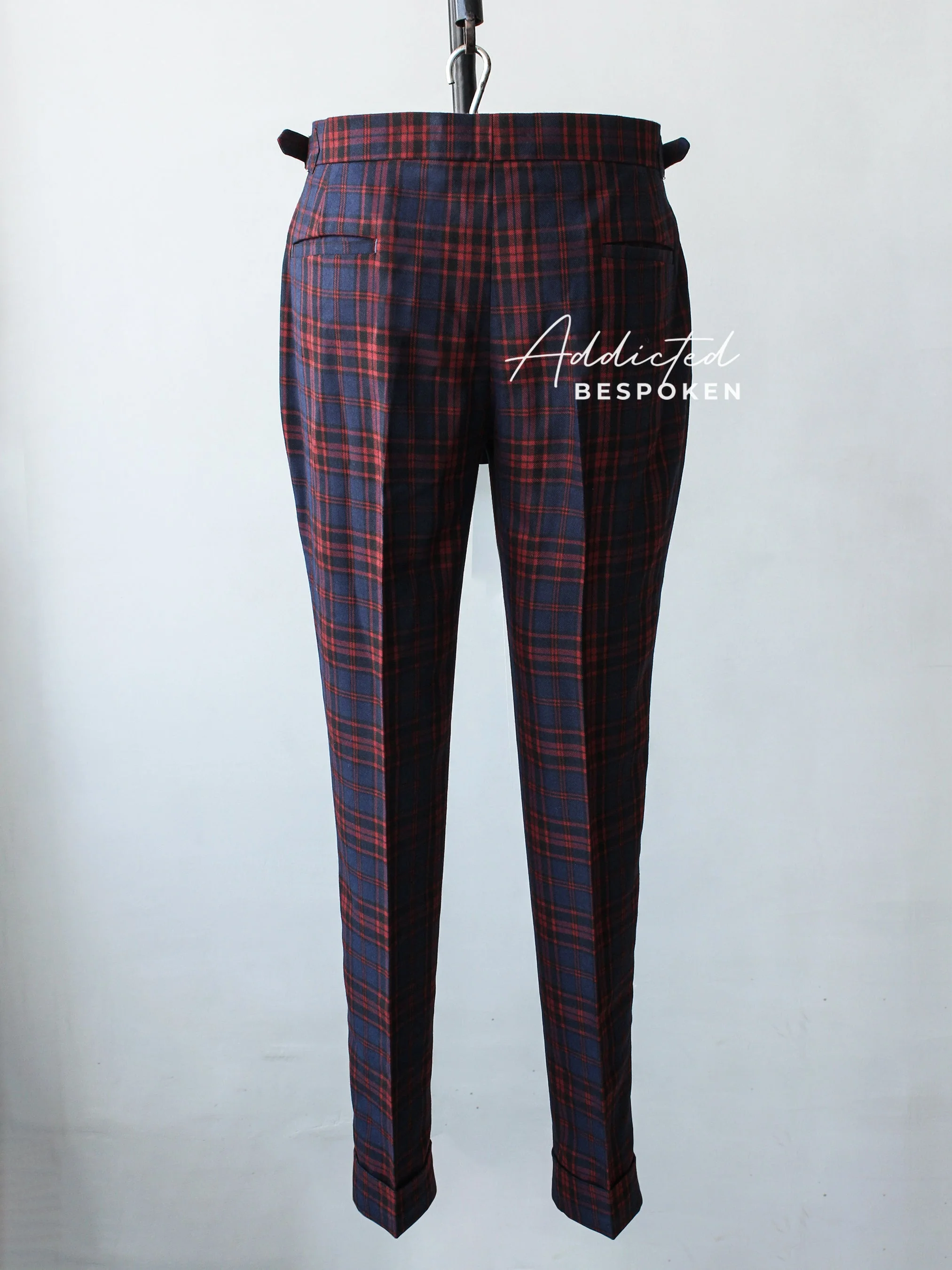Tailored Check Gurkha Pant - Image 9