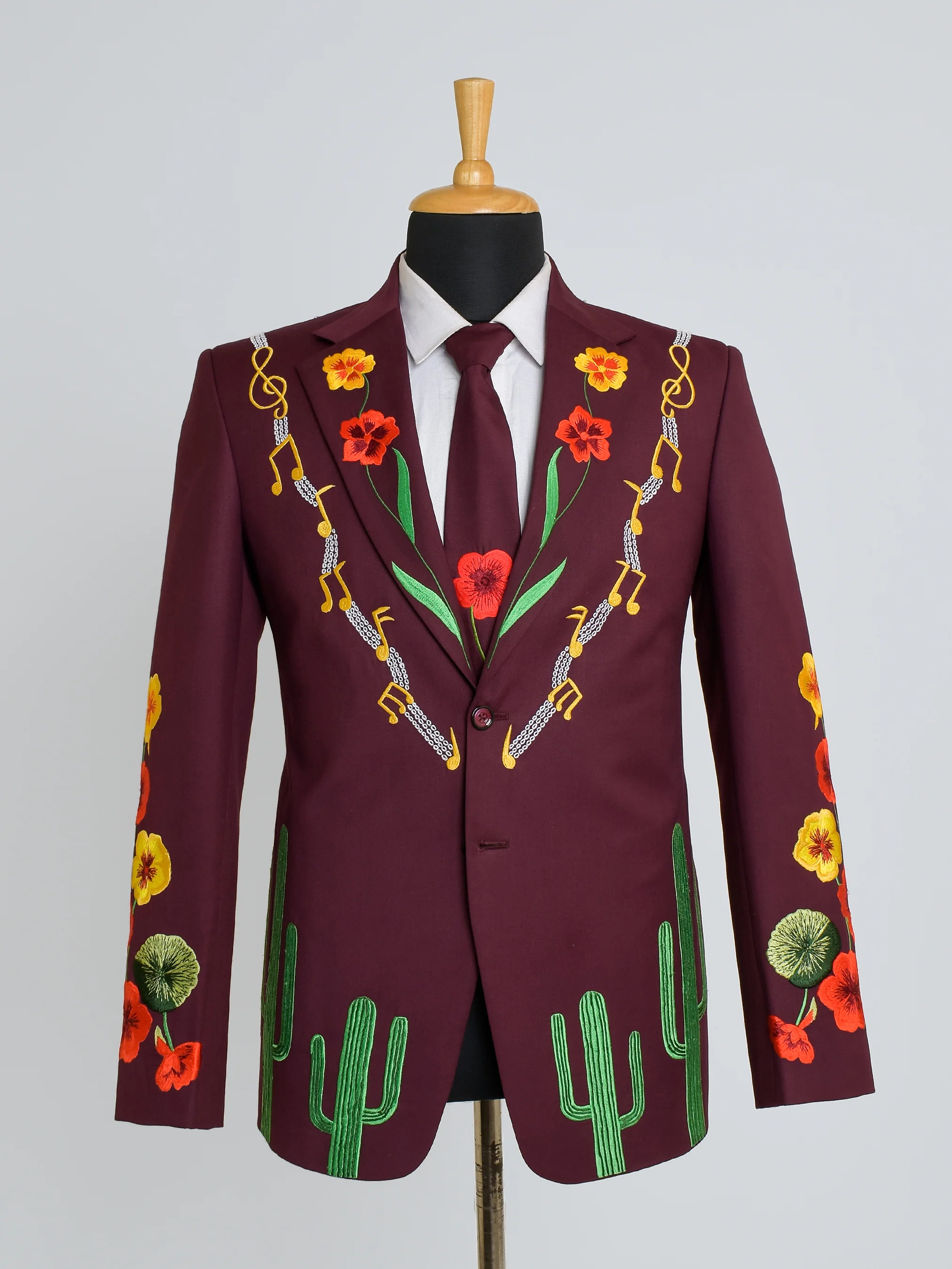 Timeless Oasis Embroidered Suit