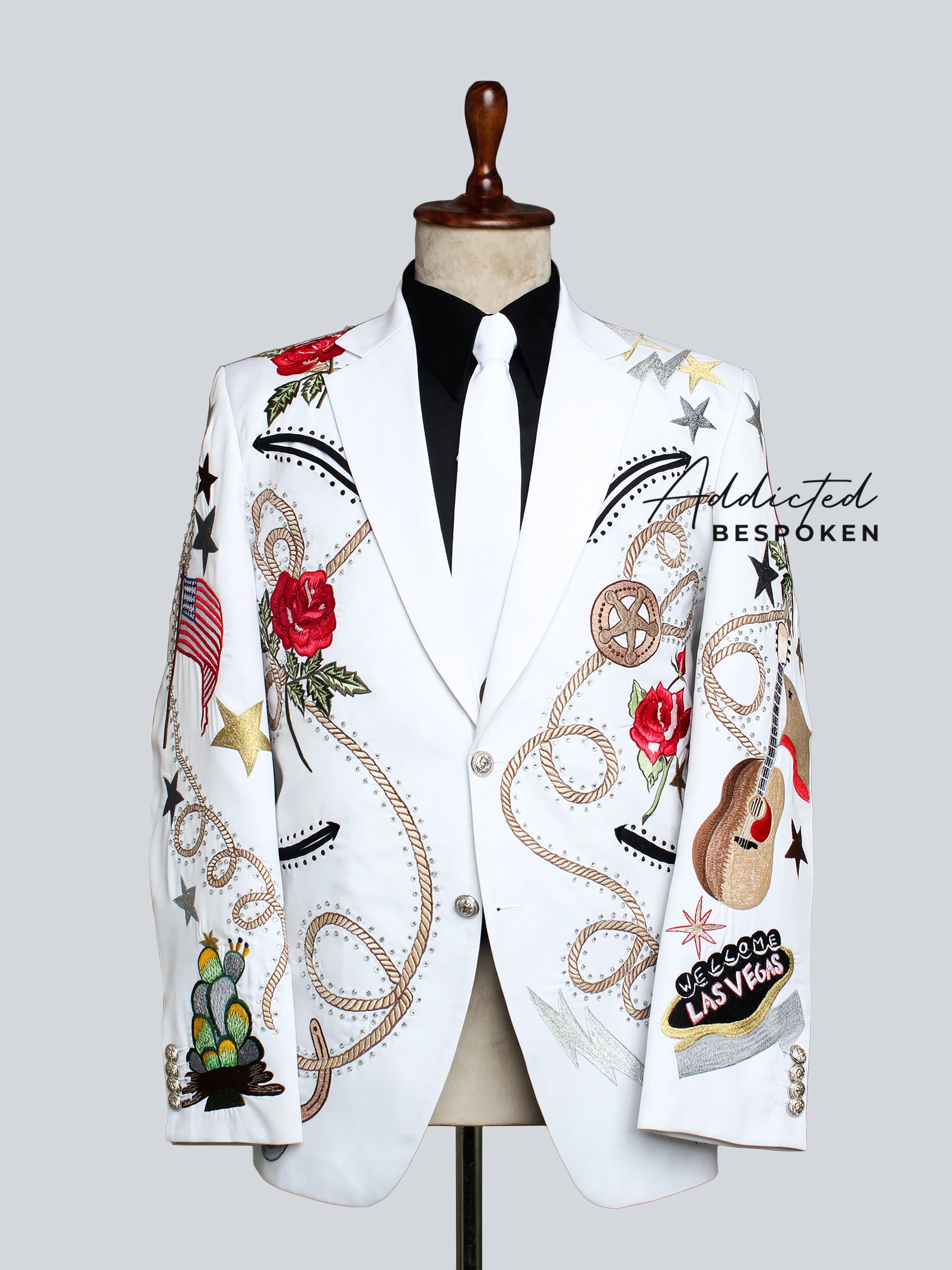 Timeless Rose Pattern Attire
