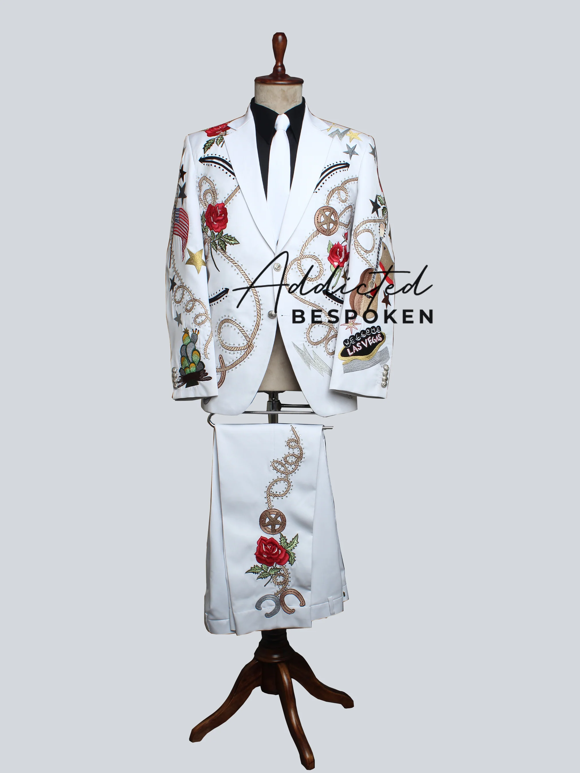 Timeless Rose Pattern Attire - Image 2