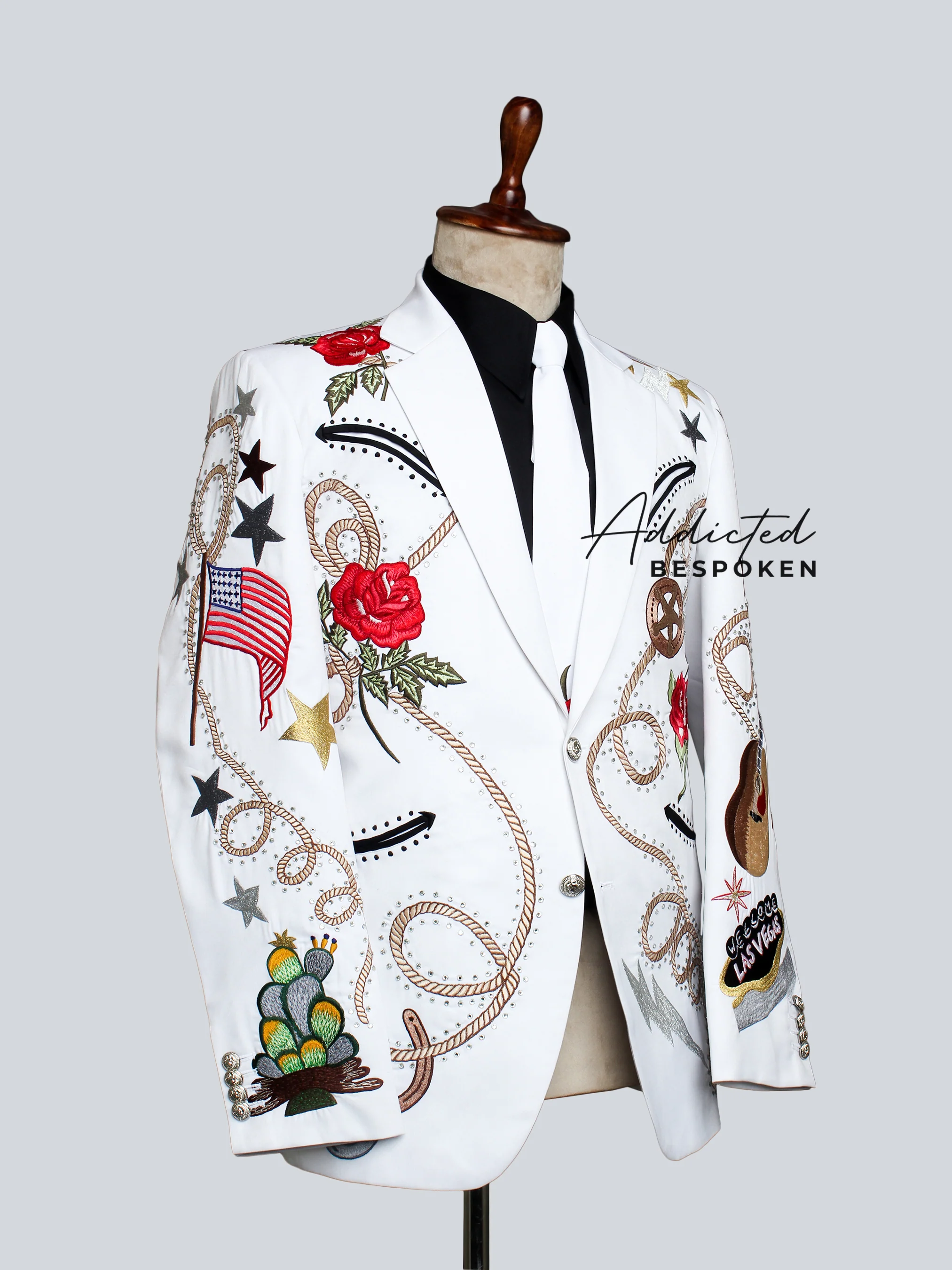 Timeless Rose Pattern Attire - Image 3