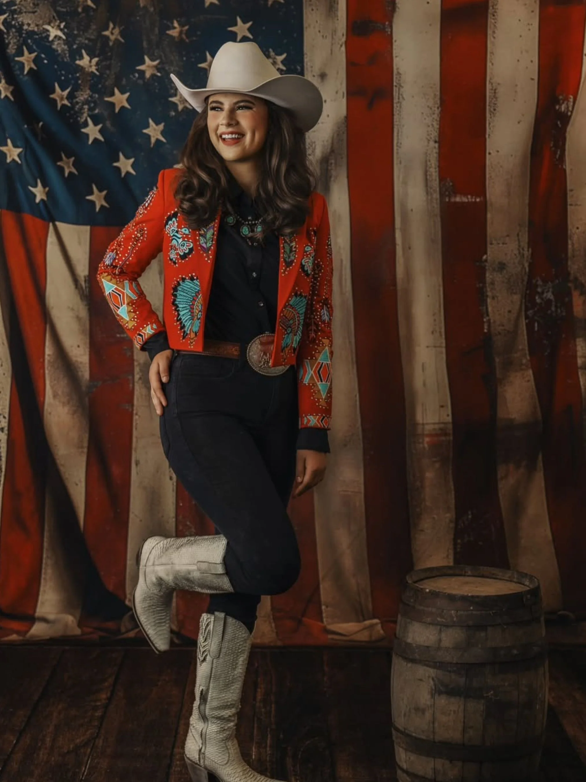 Tribal Heritage Inspired Jacket - Image 3