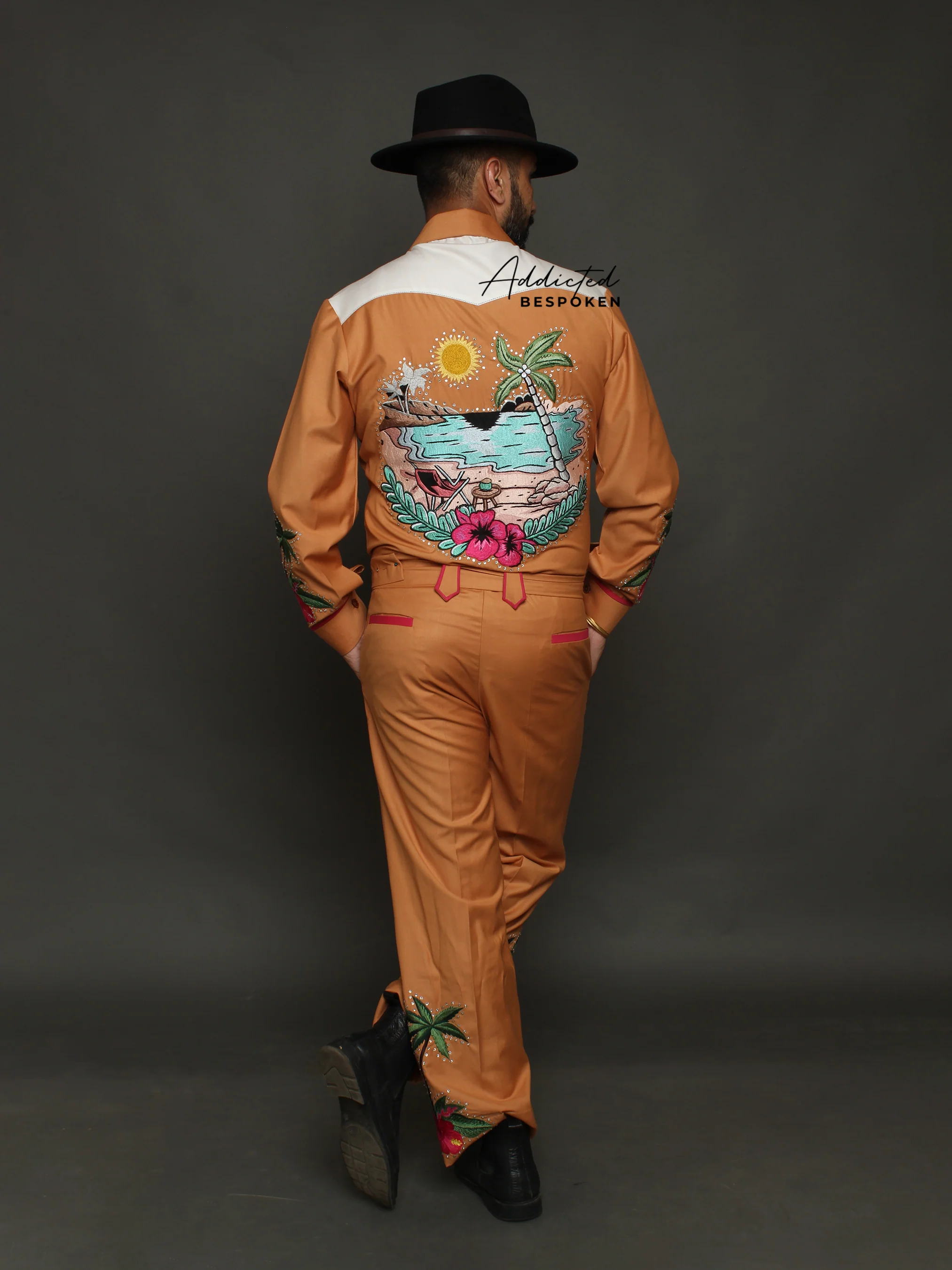 Tropical Vibes Western Jumpsuit (CLS) - Image 2