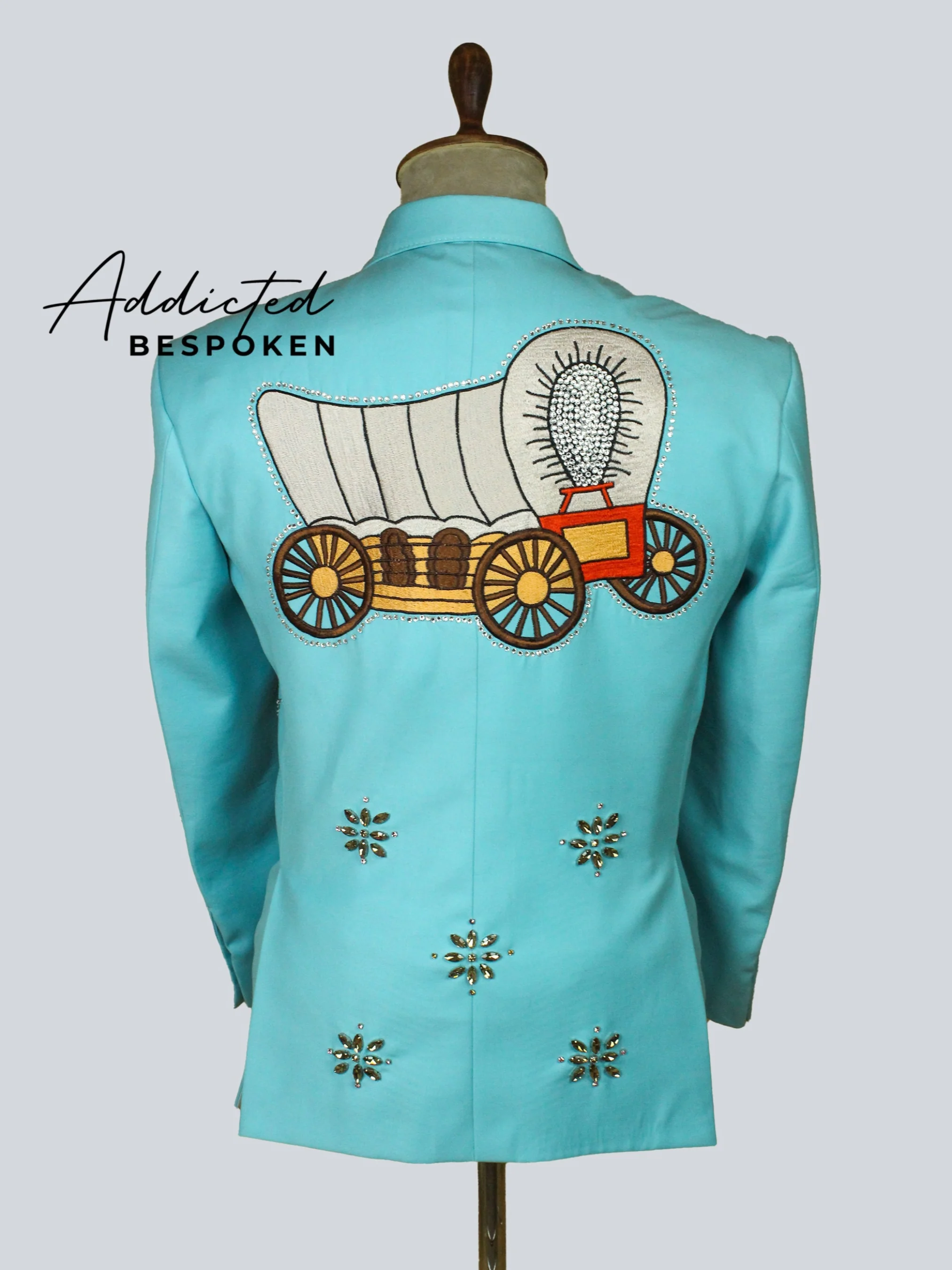 Turquoise Wagon-Themed Suit - Image 5