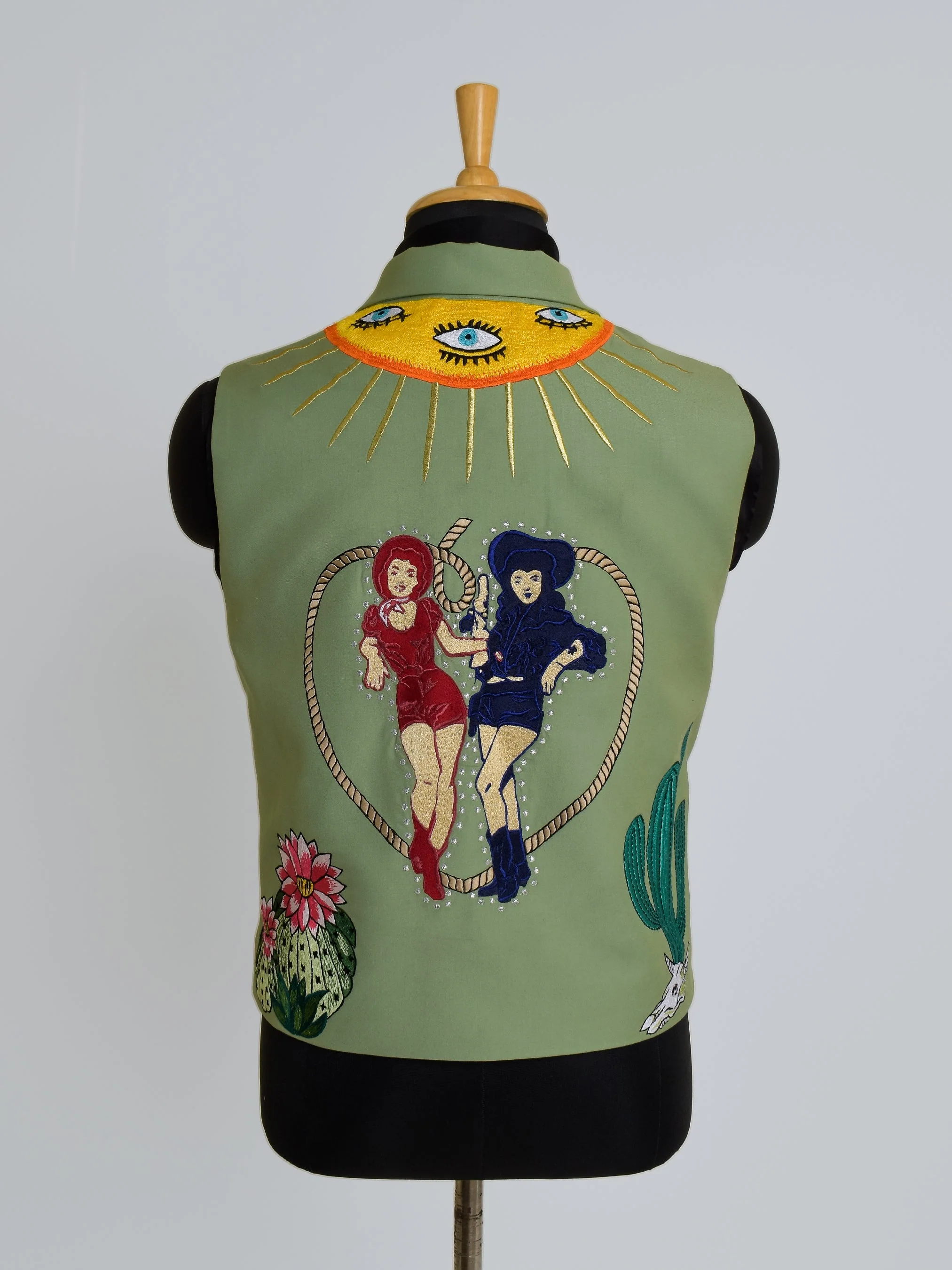 Verdant Avian Blossom Suit - Image 6
