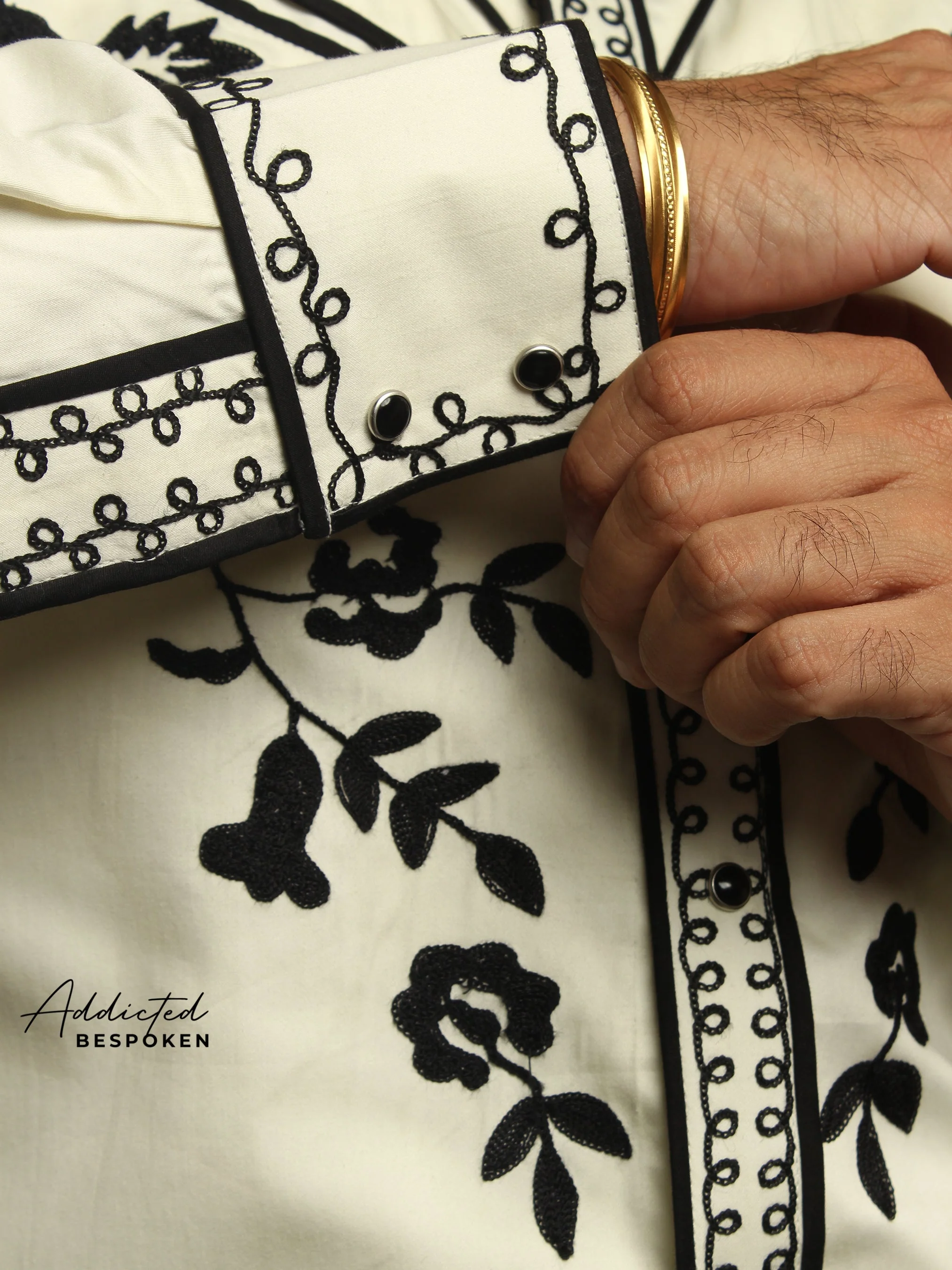 Versatile Ivory Cowboy Shirt - Image 7