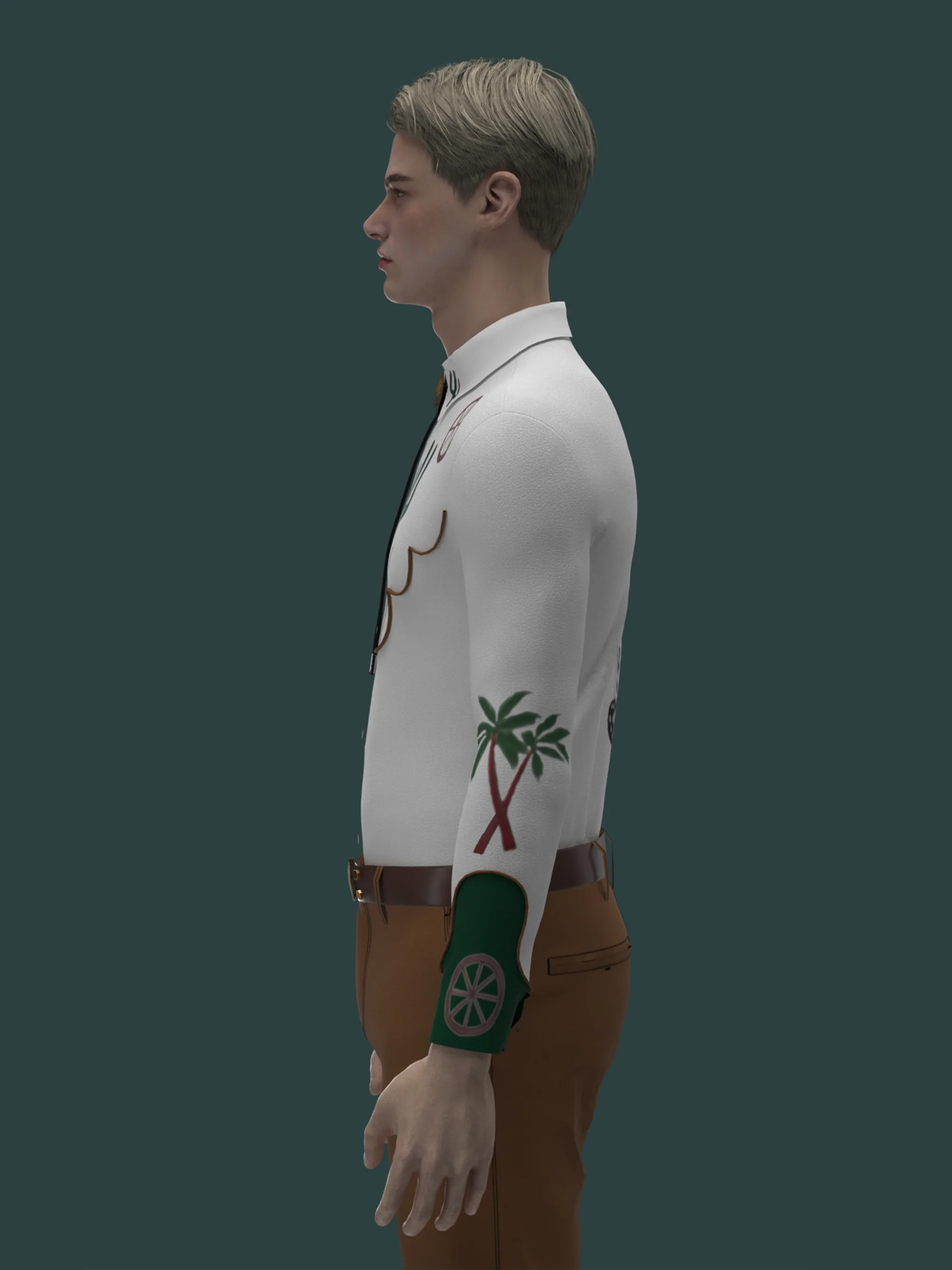 Vibrant Frontier Western Shirt - Image 3