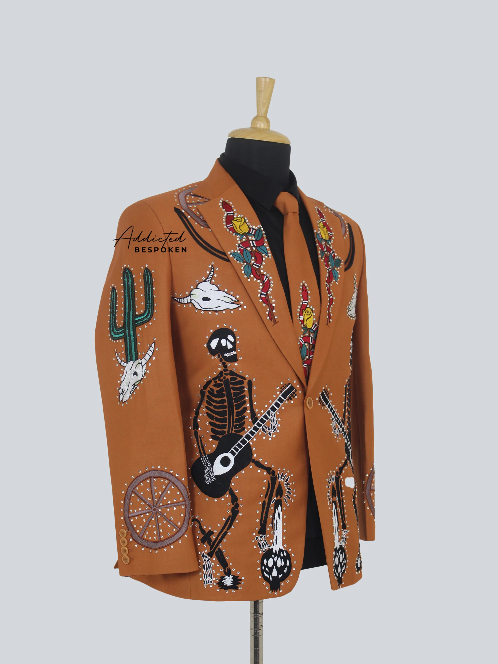 Vibrant Frontier Western Suit - Image 4