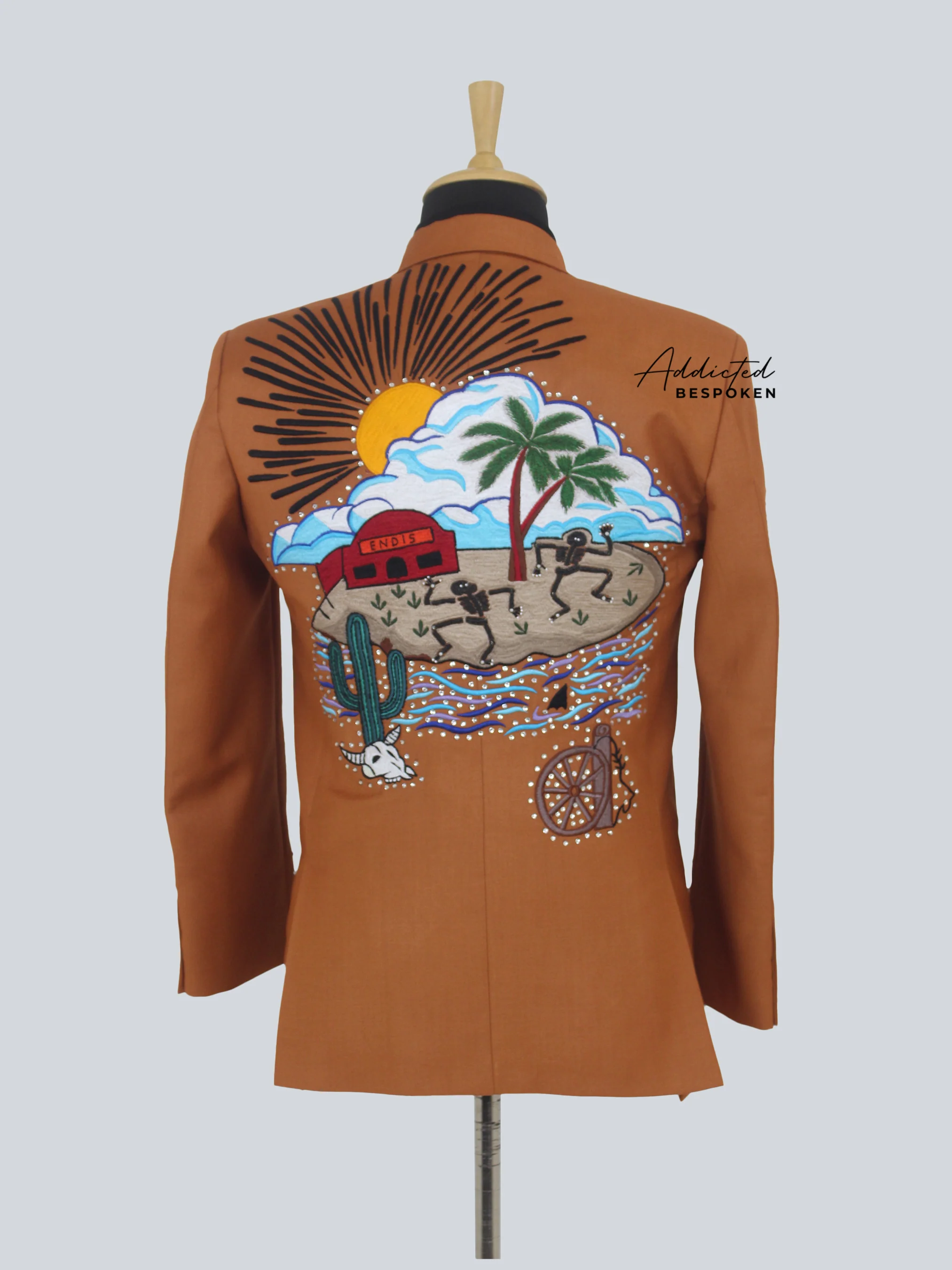 Vibrant Frontier Western Suit - Image 8