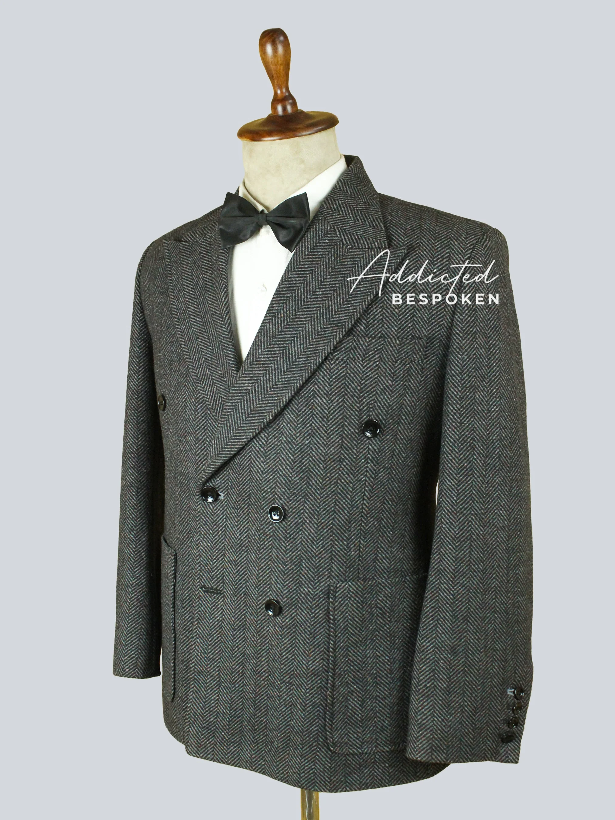 Vintage-Inspired Tailored Blazer - Image 4