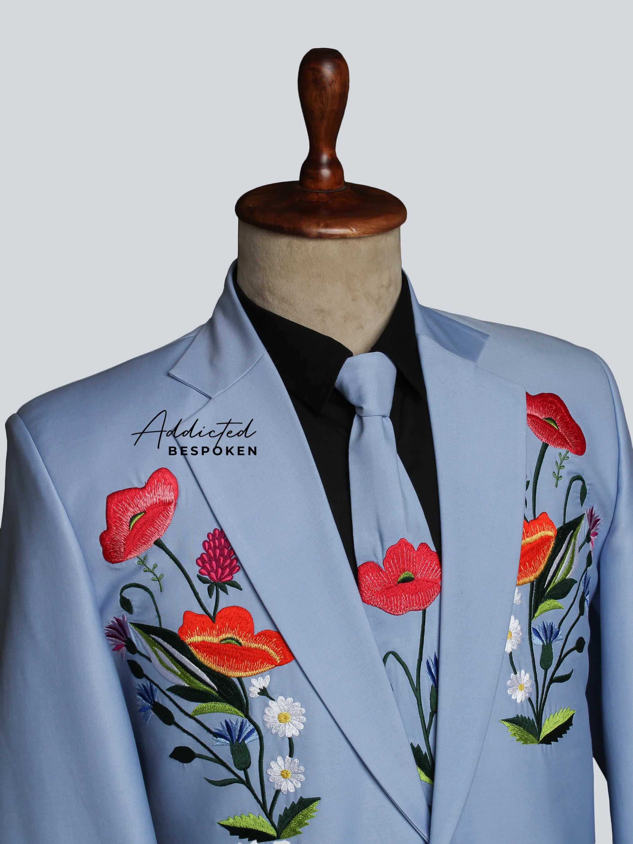 Wedding Floral Western Suit - Image 6