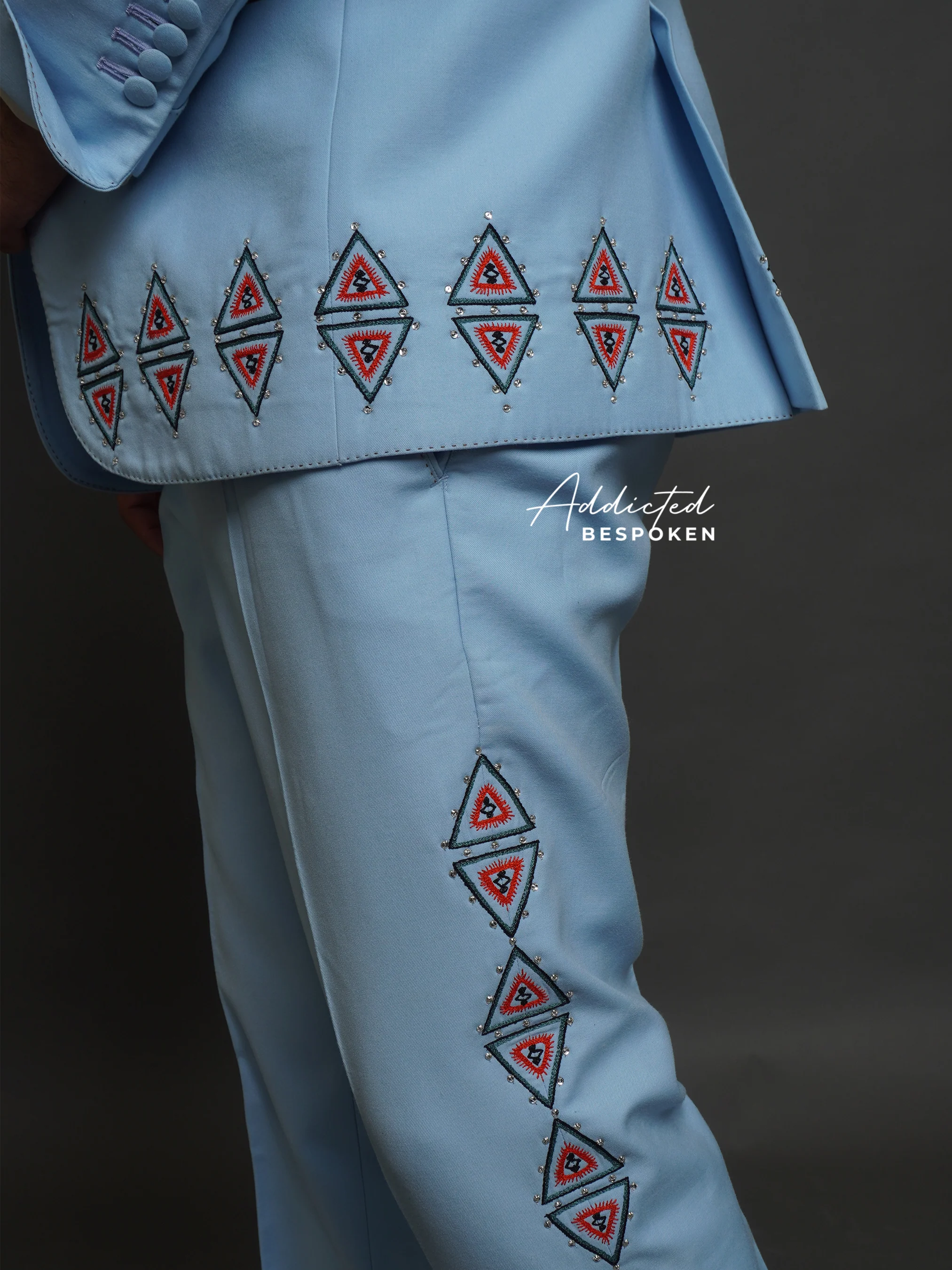 Western-Embroidered Sophistication Suit - Image 12