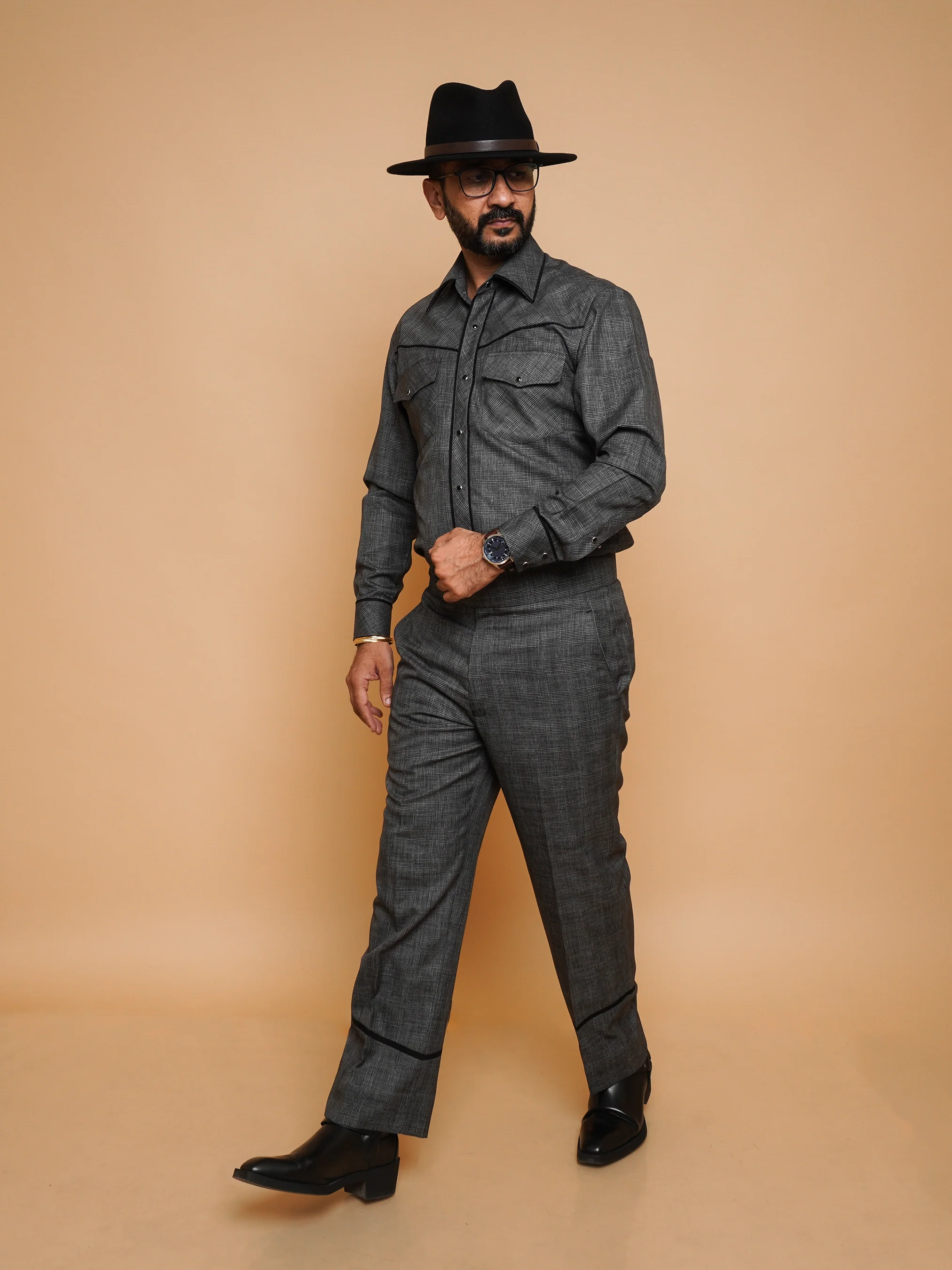 Western Modern Straight-fit Pants - Image 3